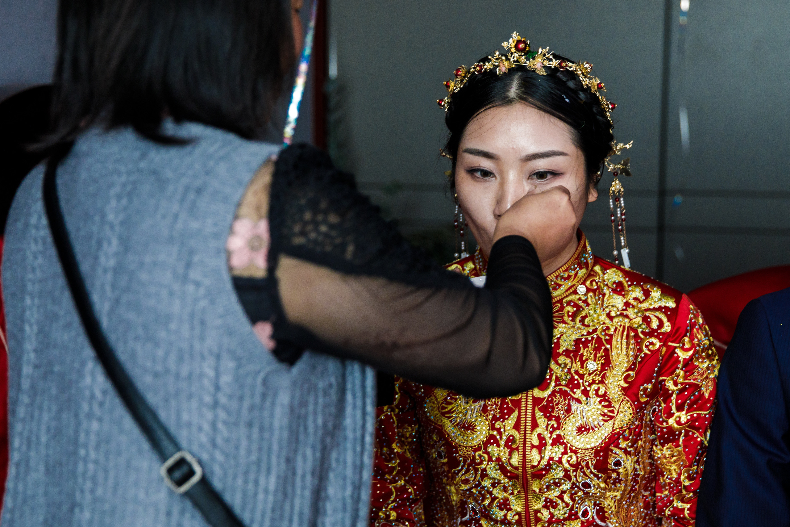 Китайская свадьба по традиционным китайским + европейским обычаям. Фотограф в Шанхае — Лола Пидлуская