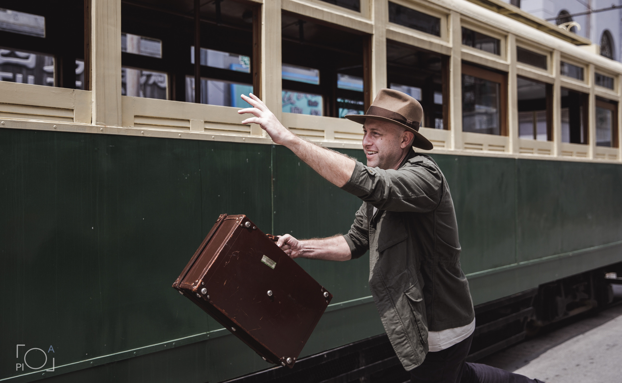 Australian blogger in a Shanghai movie studio. Unretouched. Photographer in Shanghai — Lola Pidluskaya