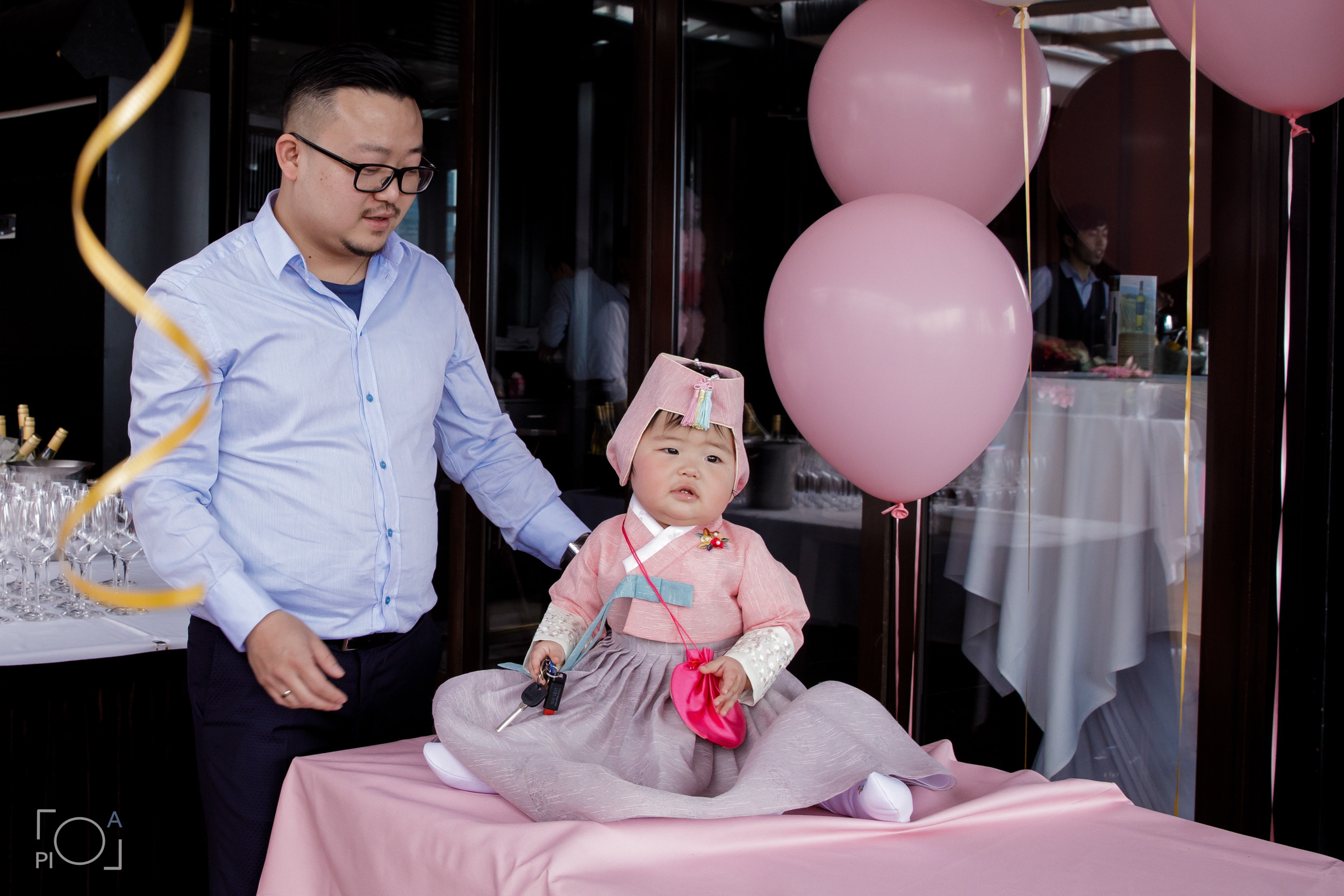 1st Birthday according to Korean customs. Photographer in Shanghai — Lola Pidluskaya