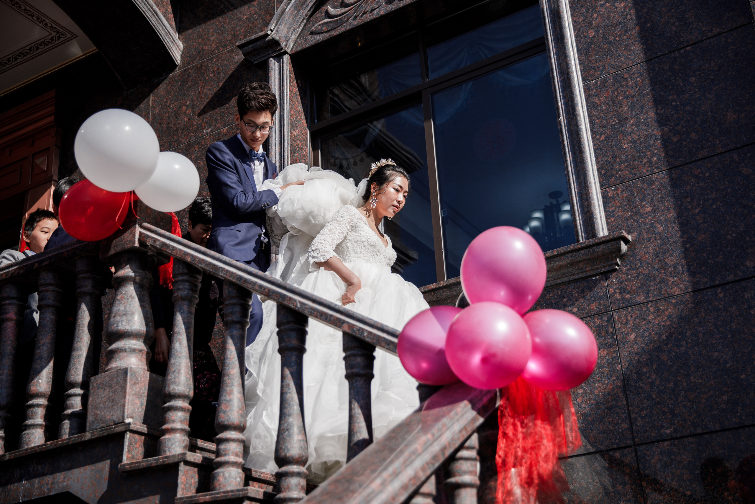 Китайская свадьба по традиционным китайским + европейским обычаям. Фотограф в Шанхае — Лола Пидлуская