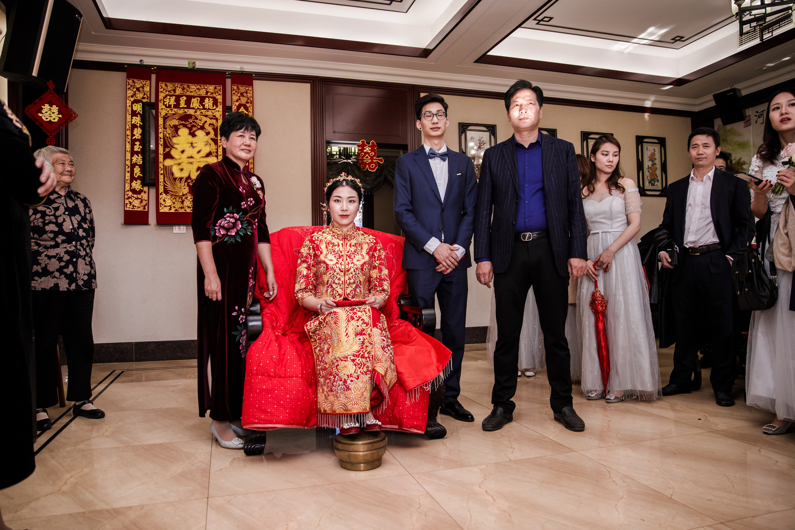 Китайская свадьба по традиционным китайским + европейским обычаям. Фотограф в Шанхае — Лола Пидлуская