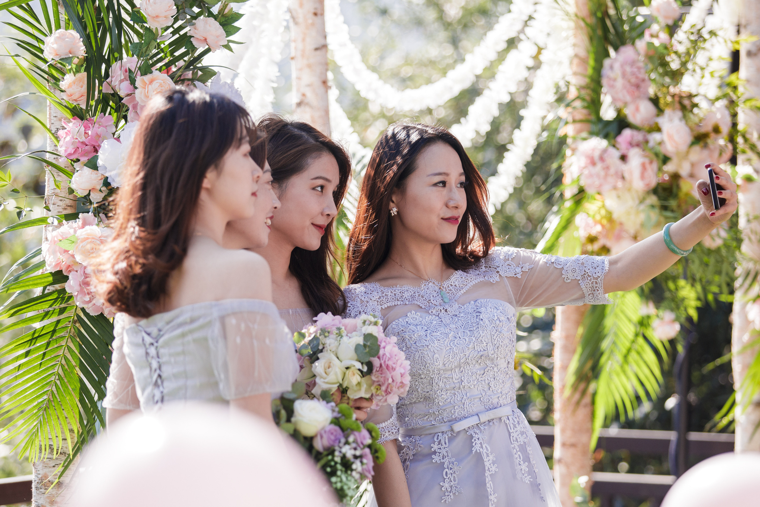 Китайская свадьба по традиционным китайским + европейским обычаям. Фотограф в Шанхае — Лола Пидлуская