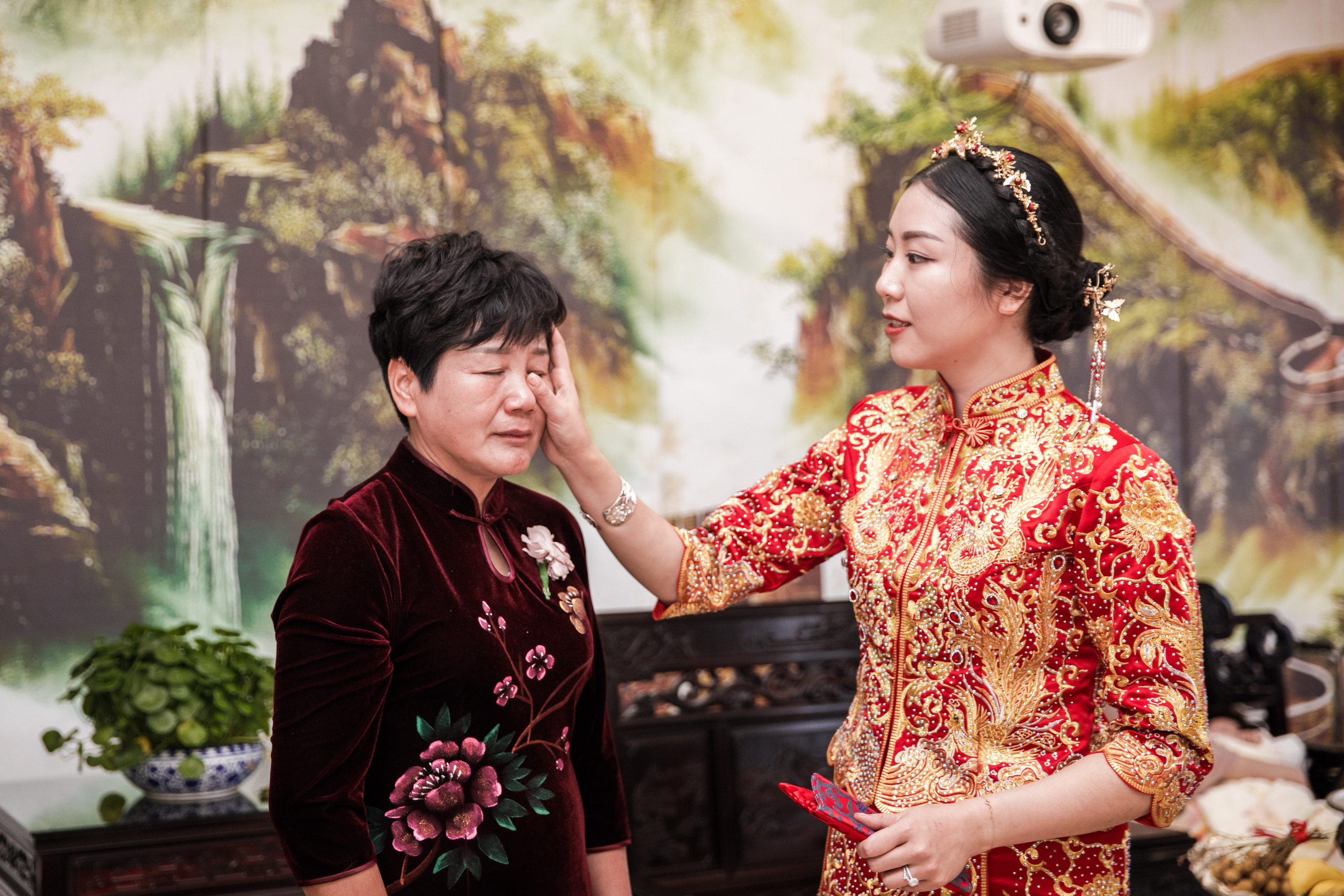 Китайская свадьба по традиционным китайским + европейским обычаям. Фотограф в Шанхае — Лола Пидлуская