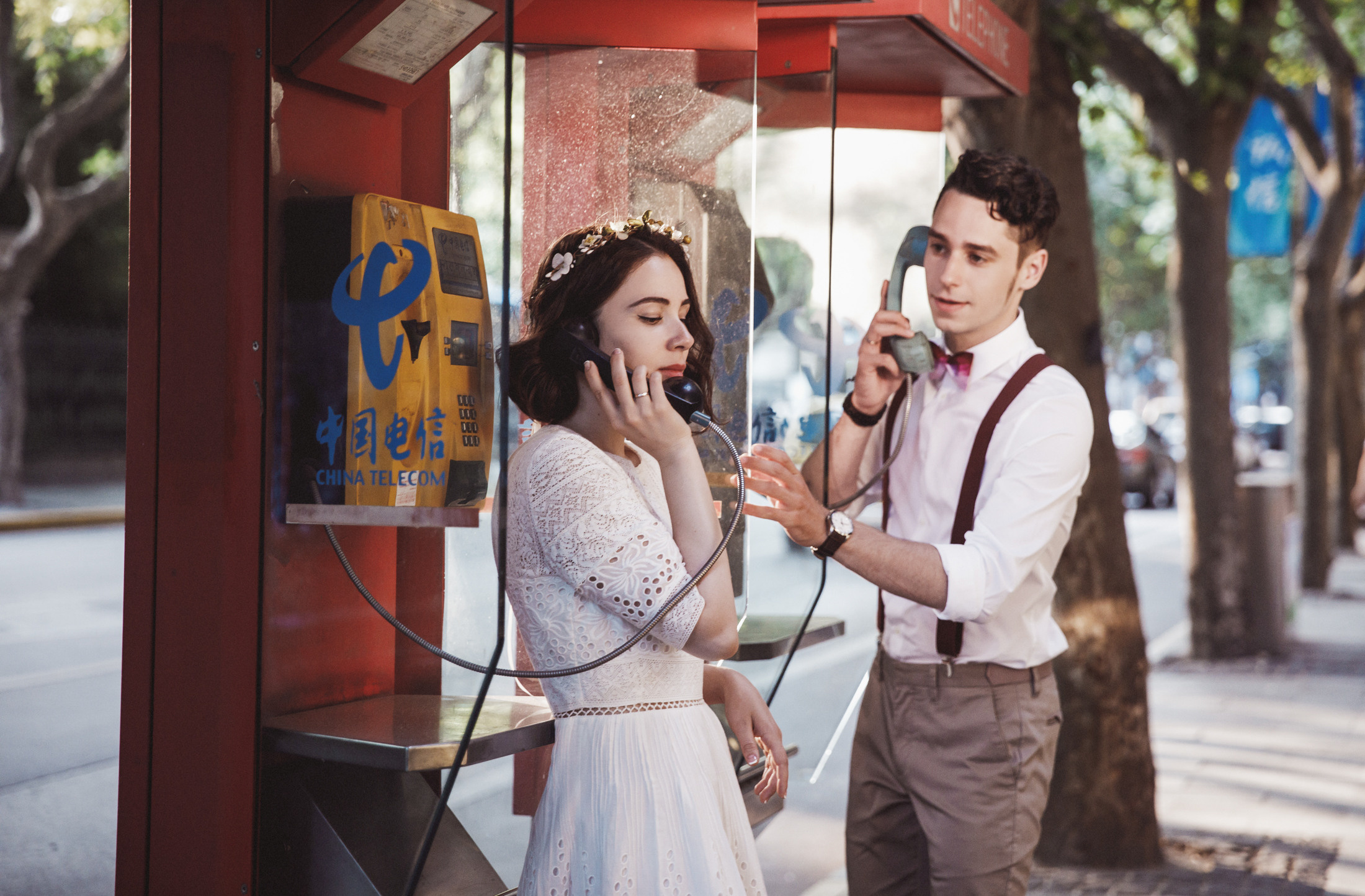 Свадебная фотопрогулка в Шанхае. Фотограф в Шанхае — Лола Пидлуская