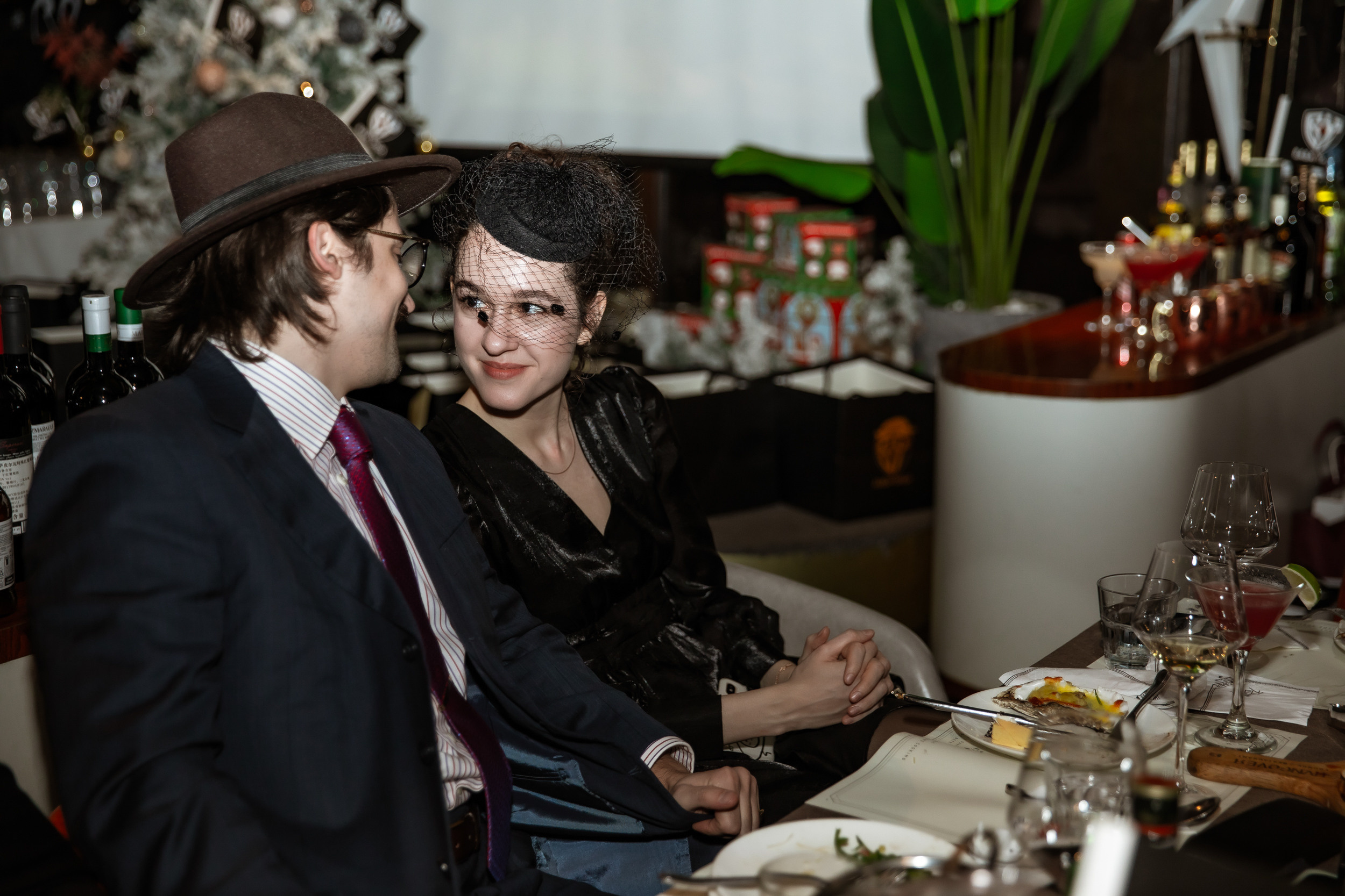 Corporate party in the style of a gangster party. Photographer in Shanghai — Lola Pidluskaya