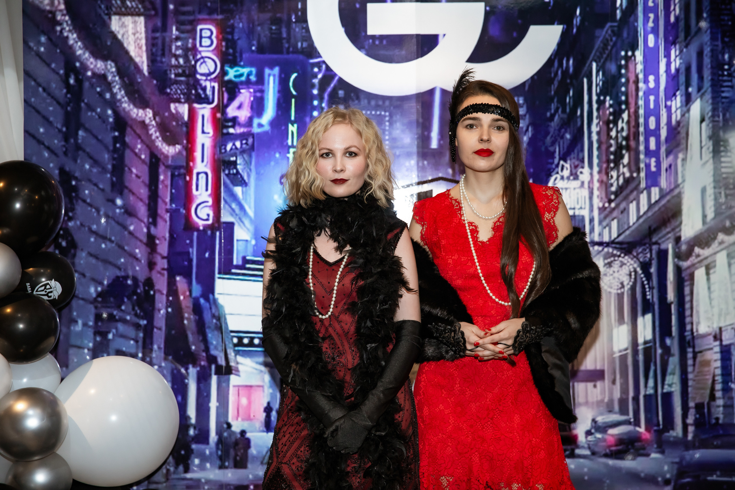 Corporate party in the style of a gangster party. Photographer in Shanghai — Lola Pidluskaya