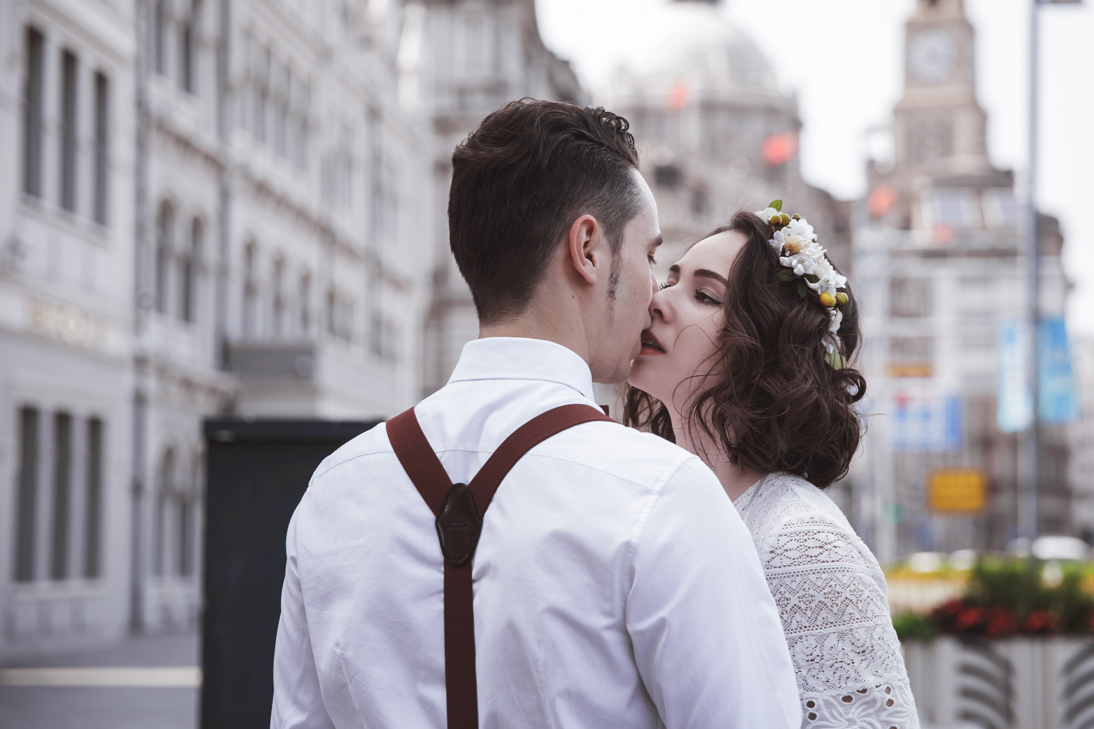 Свадебная фотопрогулка в Шанхае. Фотограф в Шанхае — Лола Пидлуская