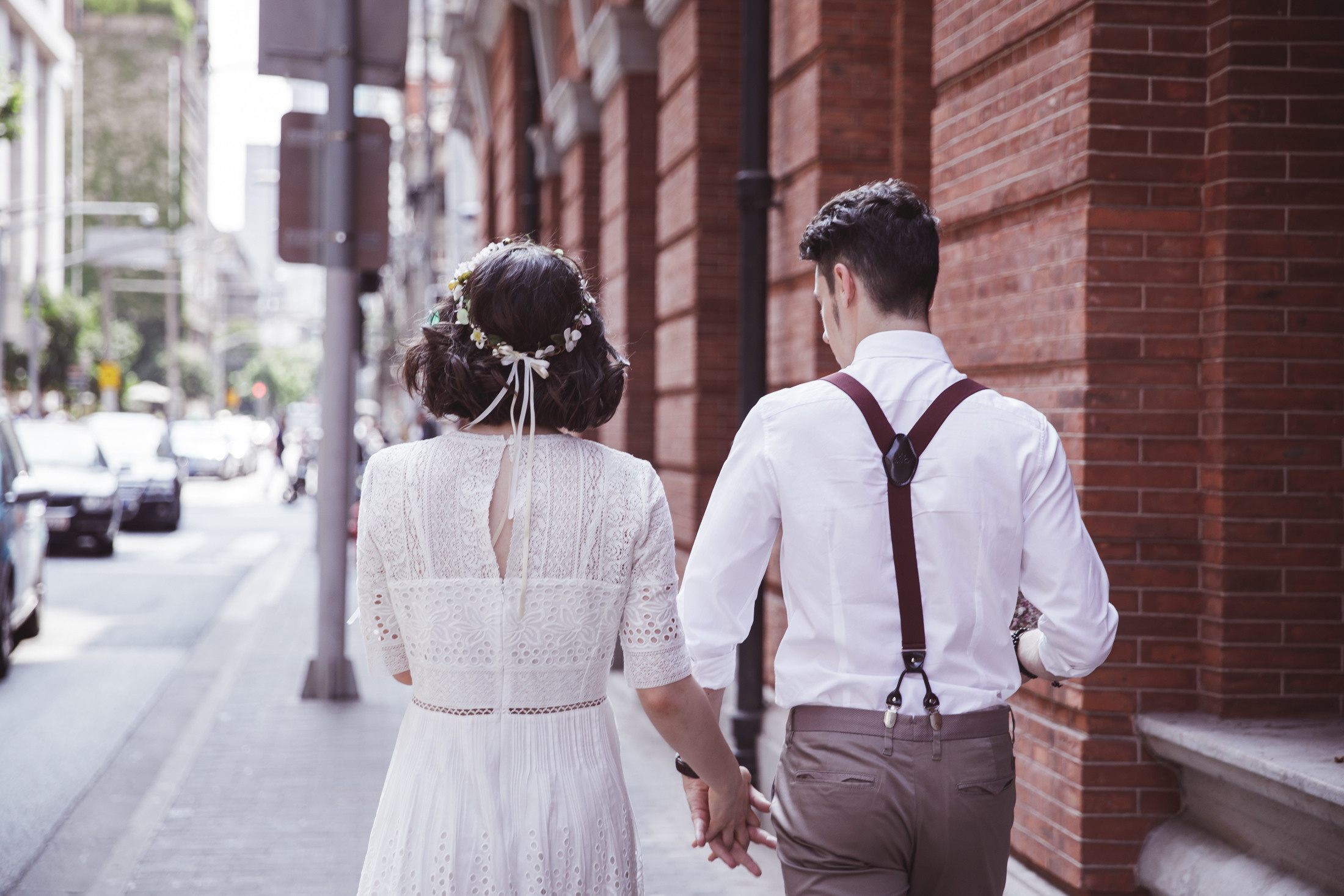 Свадебная фотопрогулка в Шанхае. Фотограф в Шанхае — Лола Пидлуская