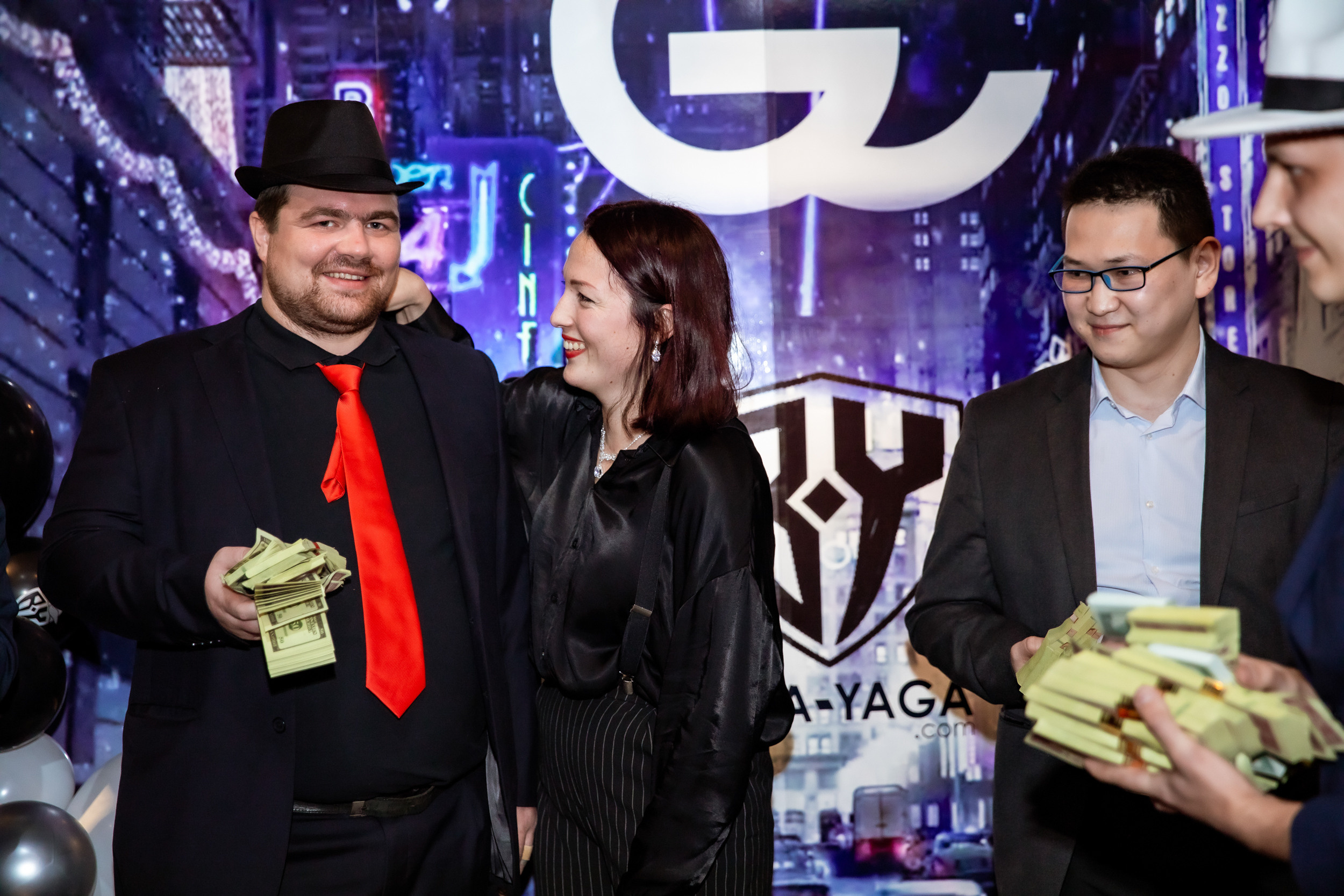Corporate party in the style of a gangster party. Photographer in Shanghai — Lola Pidluskaya