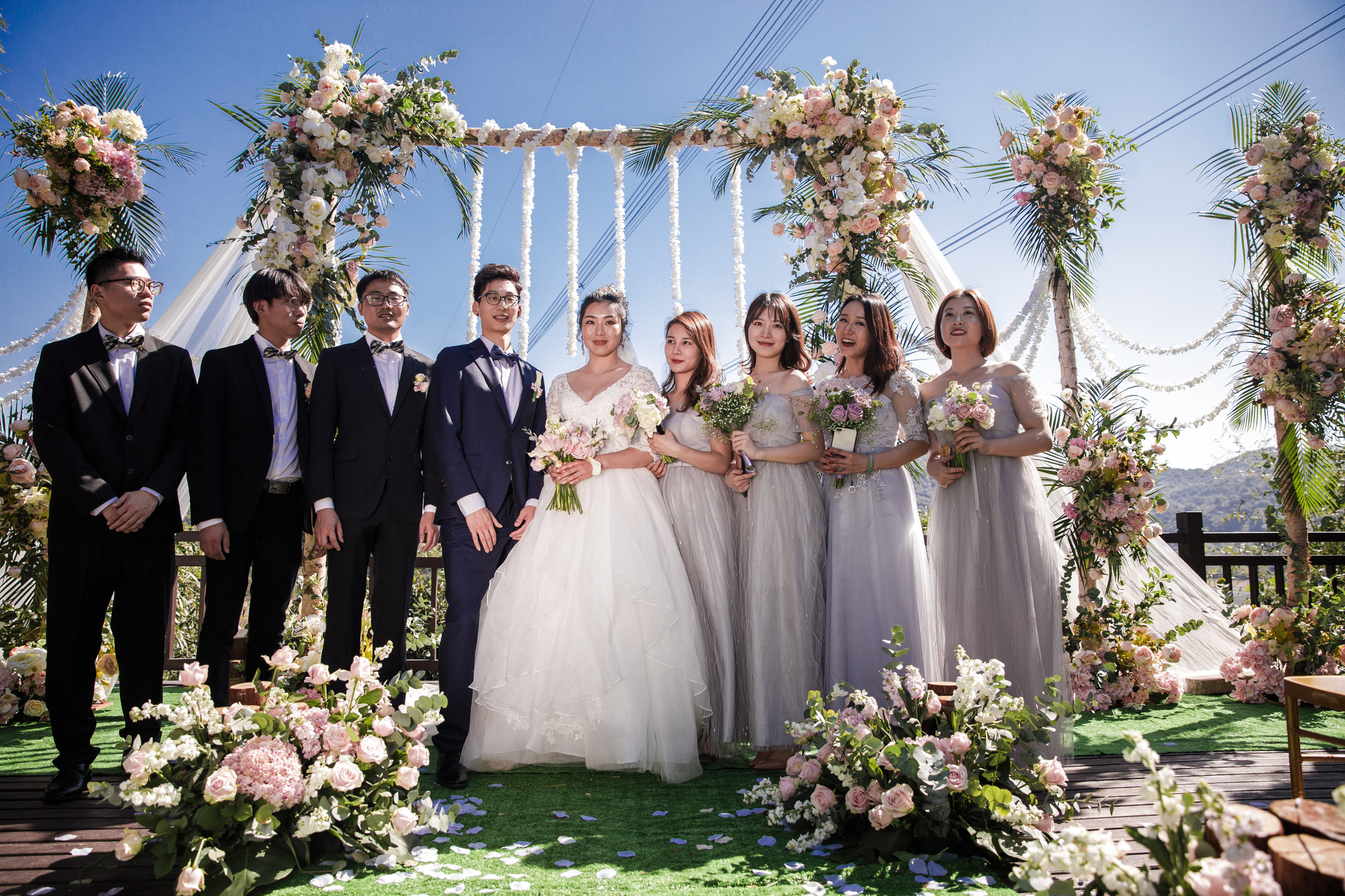 Китайская свадьба по традиционным китайским + европейским обычаям. Фотограф в Шанхае — Лола Пидлуская