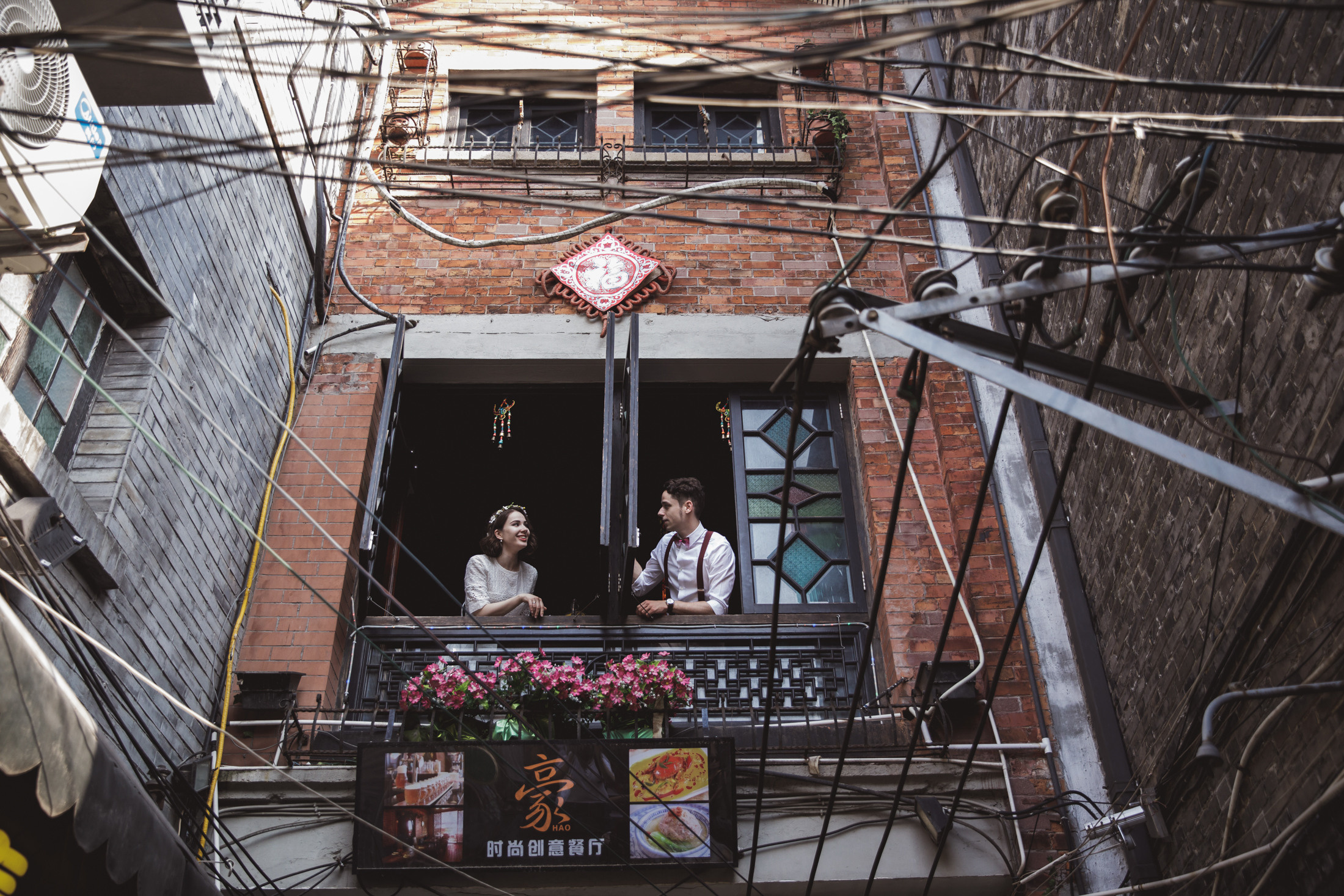 Свадебная фотопрогулка в Шанхае. Фотограф в Шанхае — Лола Пидлуская