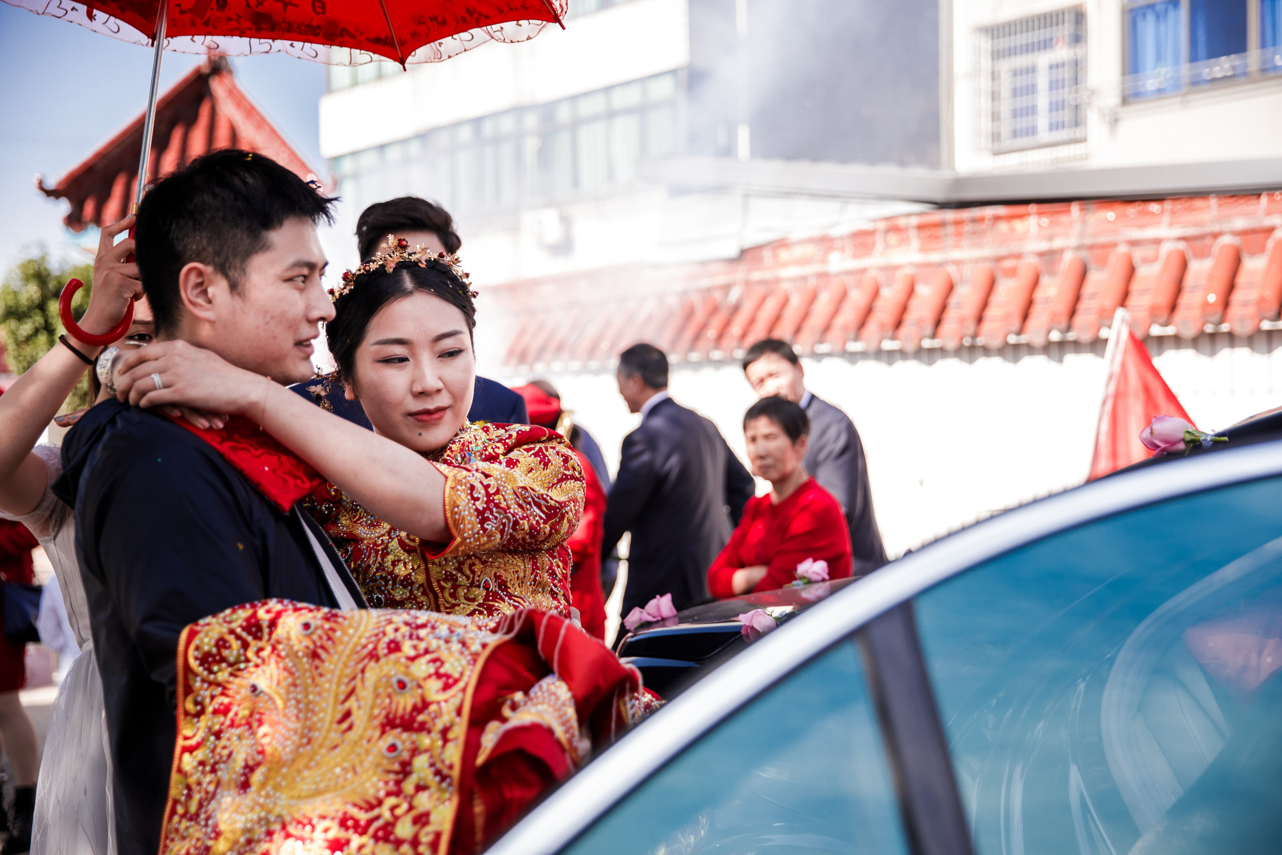 Китайская свадьба по традиционным китайским + европейским обычаям. Фотограф в Шанхае — Лола Пидлуская