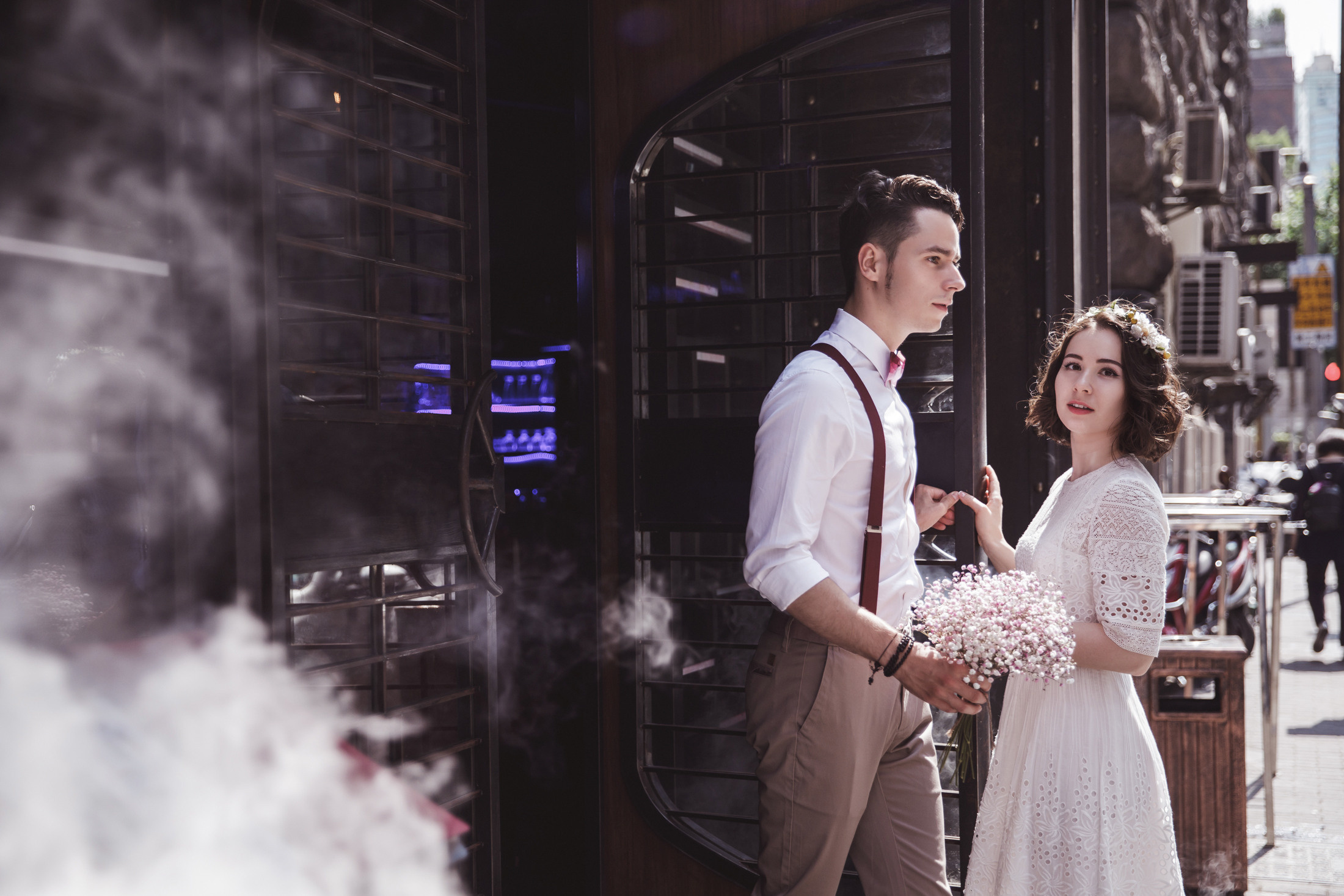 Свадебная фотопрогулка в Шанхае. Фотограф в Шанхае — Лола Пидлуская