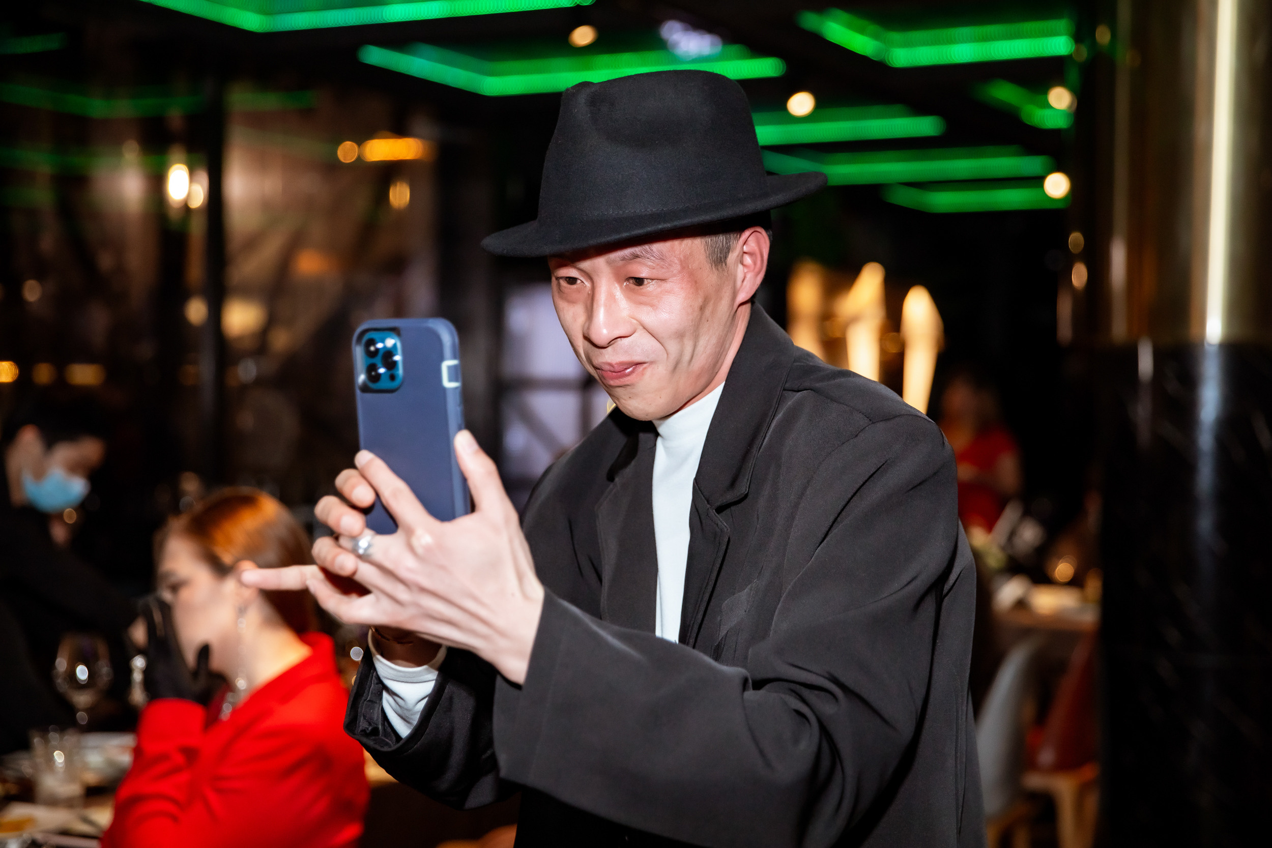 Corporate party in the style of a gangster party. Photographer in Shanghai — Lola Pidluskaya