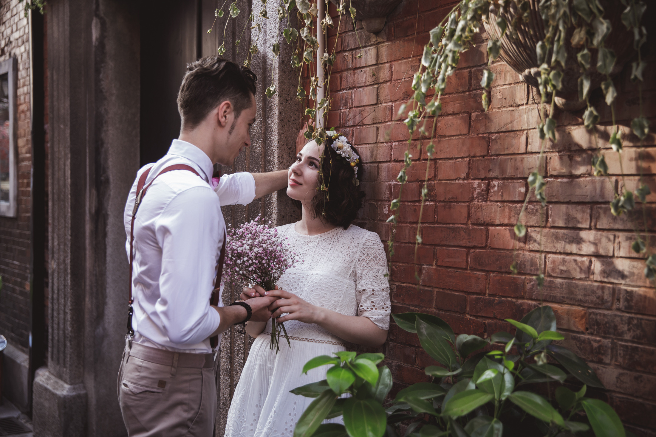 Свадебная фотопрогулка в Шанхае. Фотограф в Шанхае — Лола Пидлуская