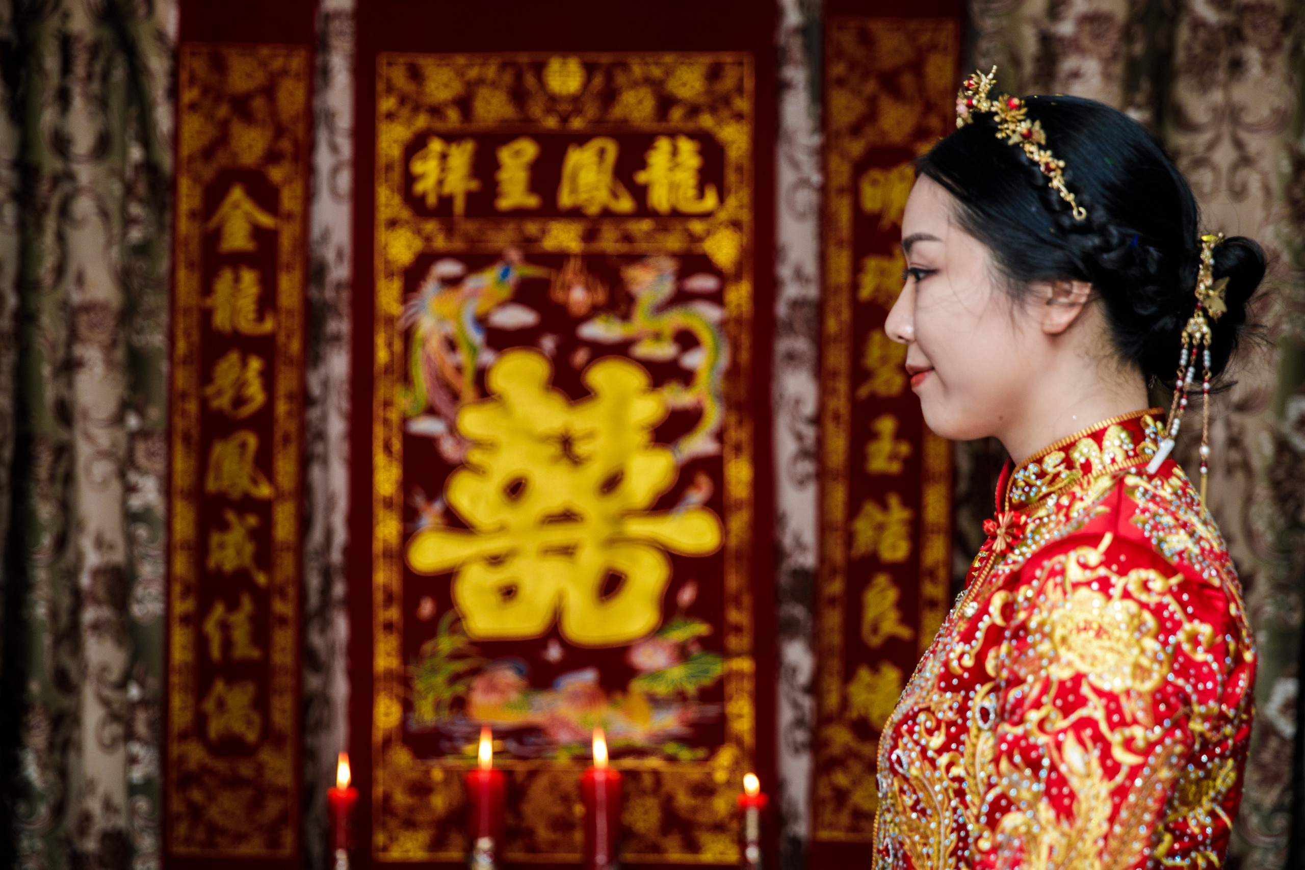 Китайская свадьба по традиционным китайским + европейским обычаям. Фотограф в Шанхае — Лола Пидлуская