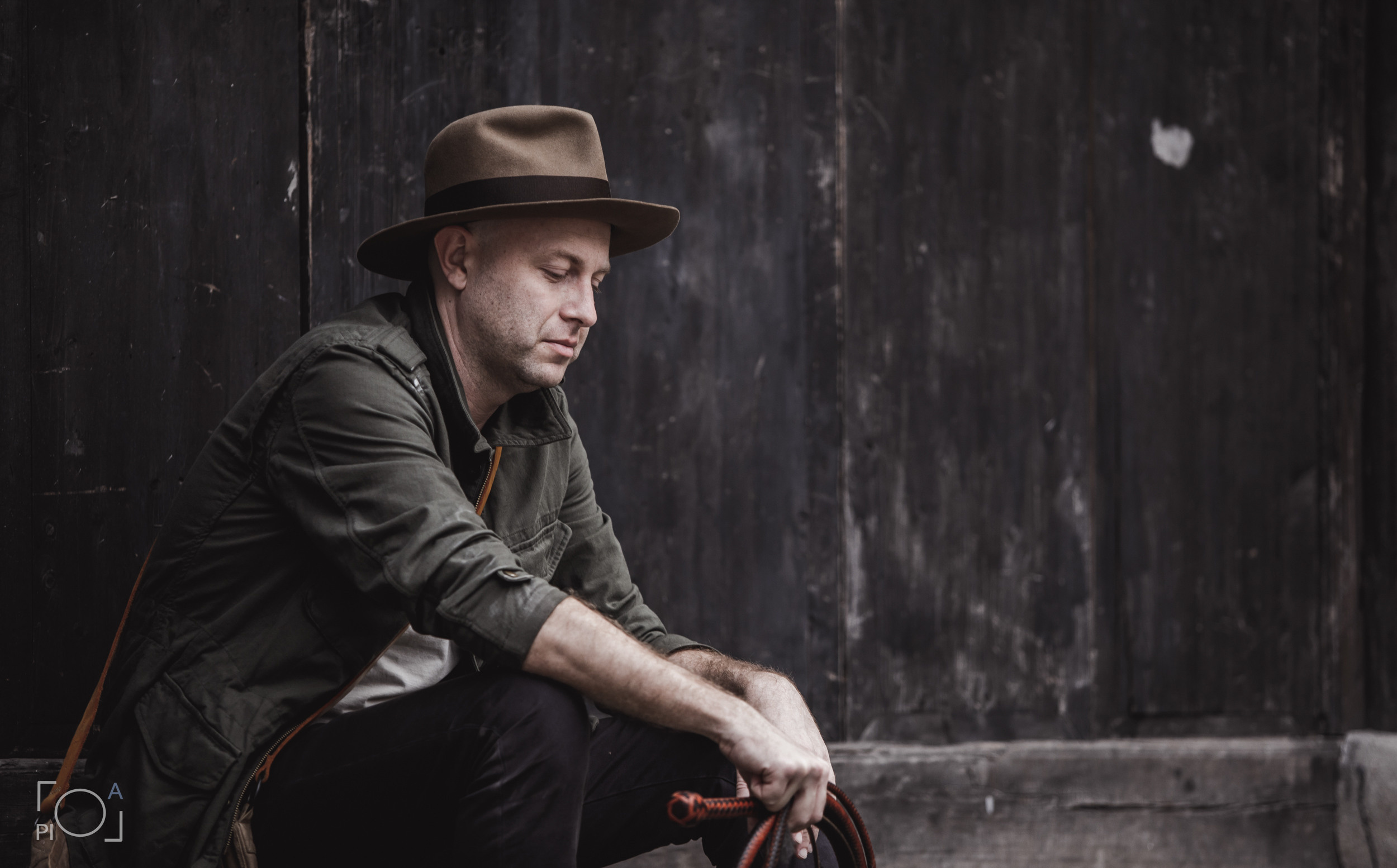 Australian blogger in a Shanghai movie studio. Unretouched. Photographer in Shanghai — Lola Pidluskaya