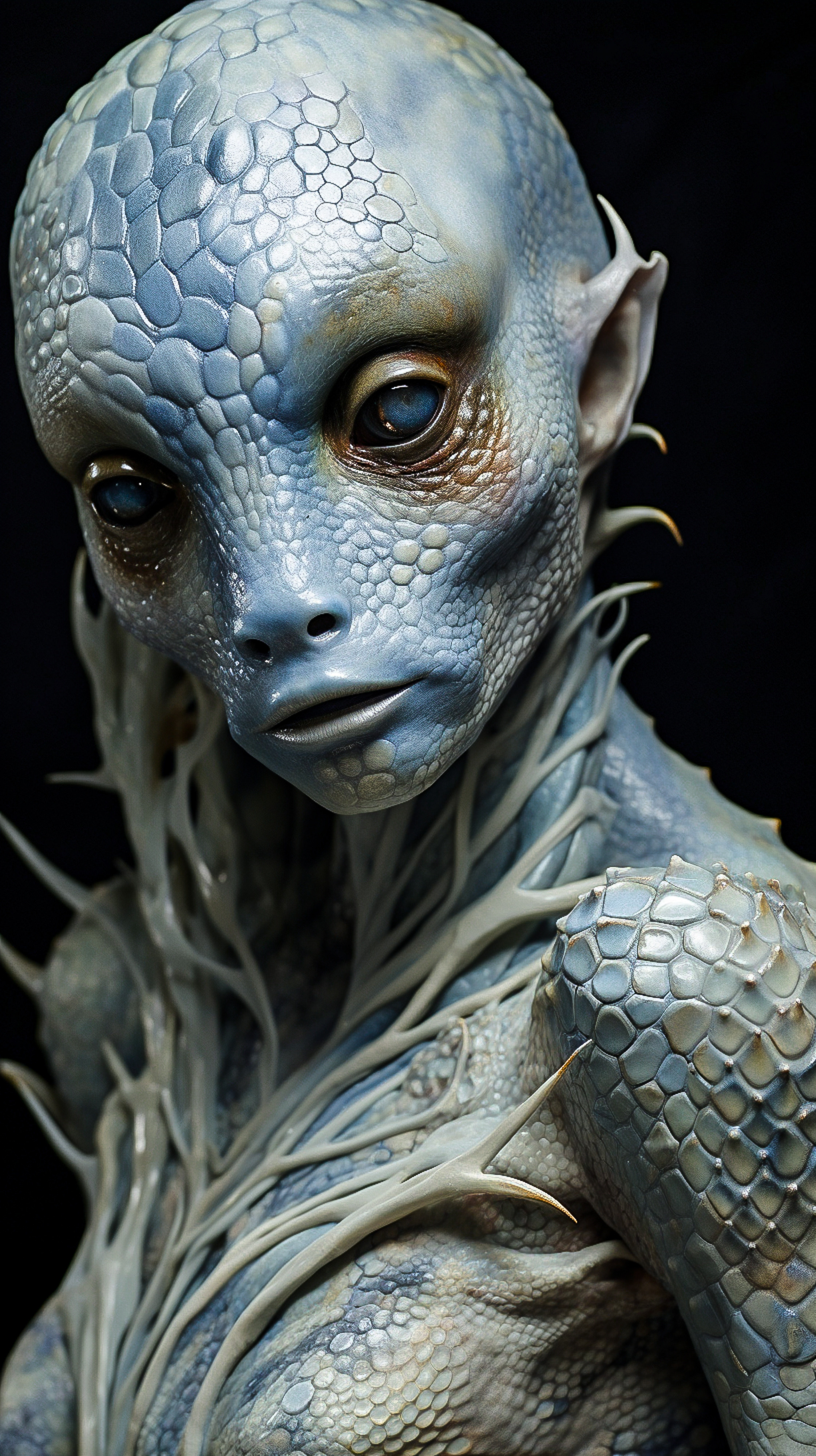 Fantastic portraits of aliens and others. Photographer in Shanghai — Lola Pidluskaya