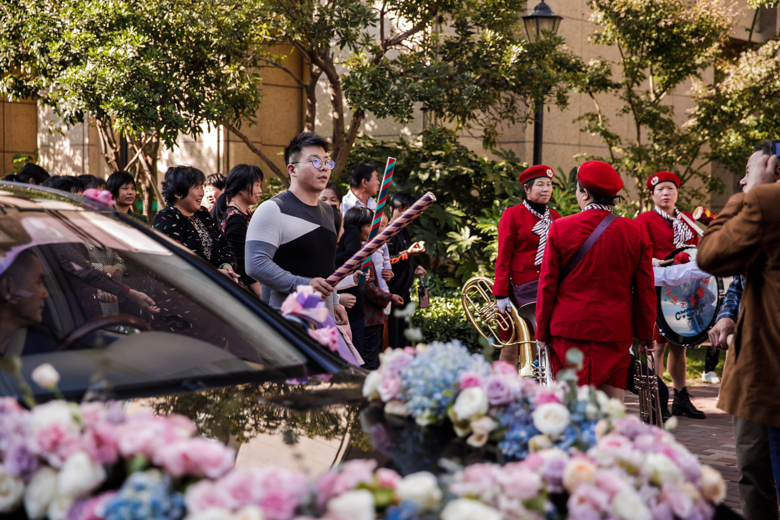 Китайская свадьба по традиционным китайским + европейским обычаям. Фотограф в Шанхае — Лола Пидлуская