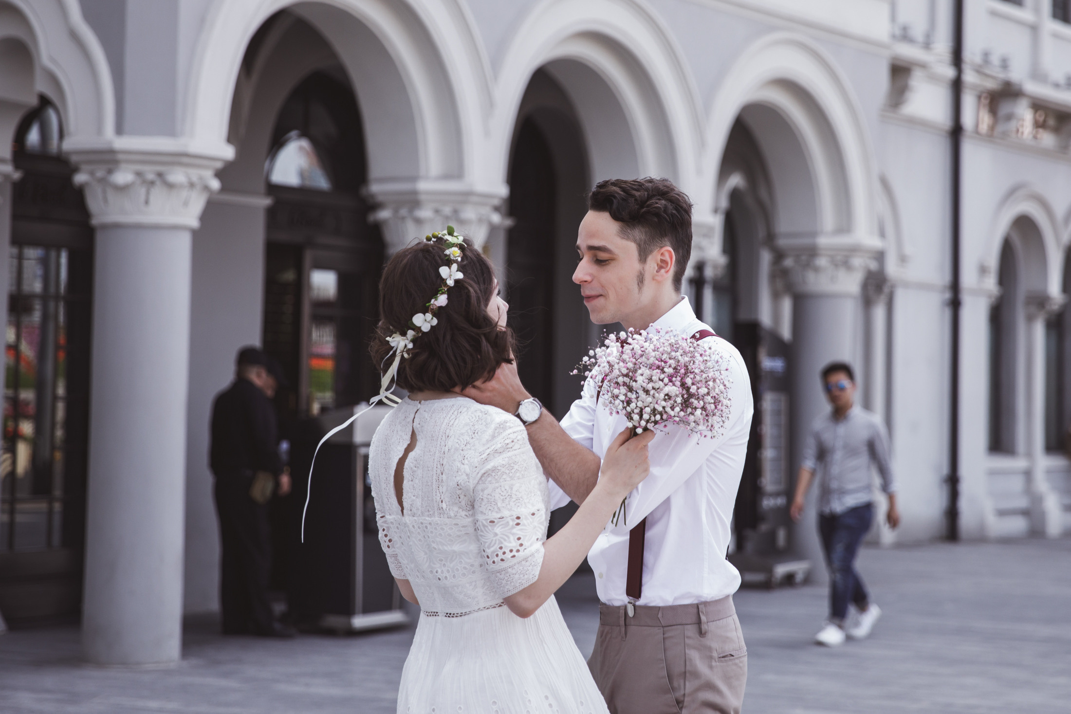 Свадебная фотопрогулка в Шанхае. Фотограф в Шанхае — Лола Пидлуская