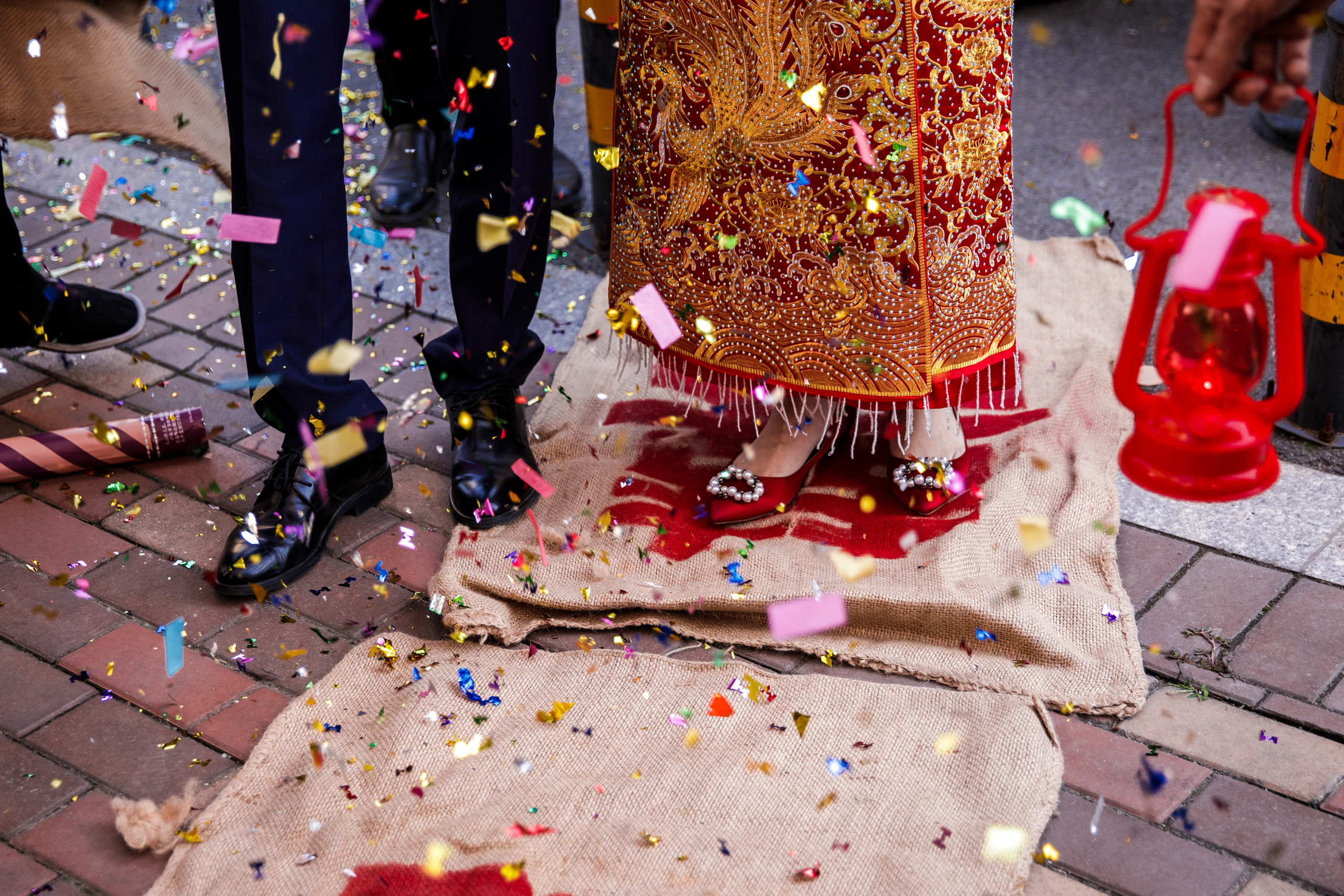 Китайская свадьба по традиционным китайским + европейским обычаям. Фотограф в Шанхае — Лола Пидлуская