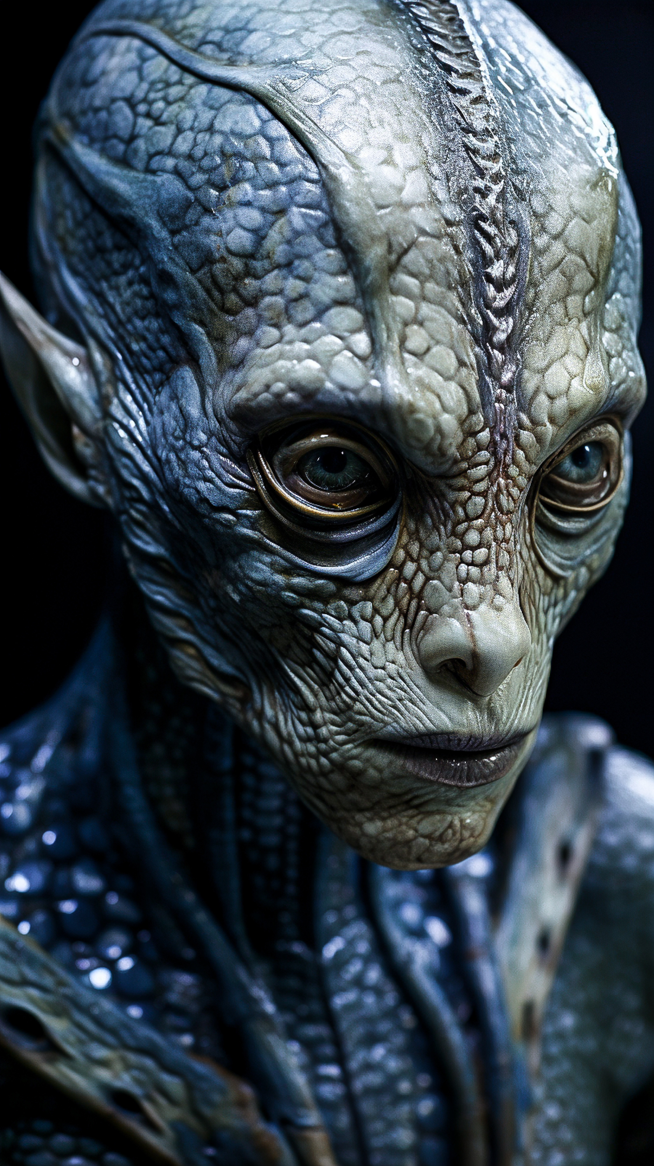 Fantastic portraits of aliens and others. Photographer in Shanghai — Lola Pidluskaya