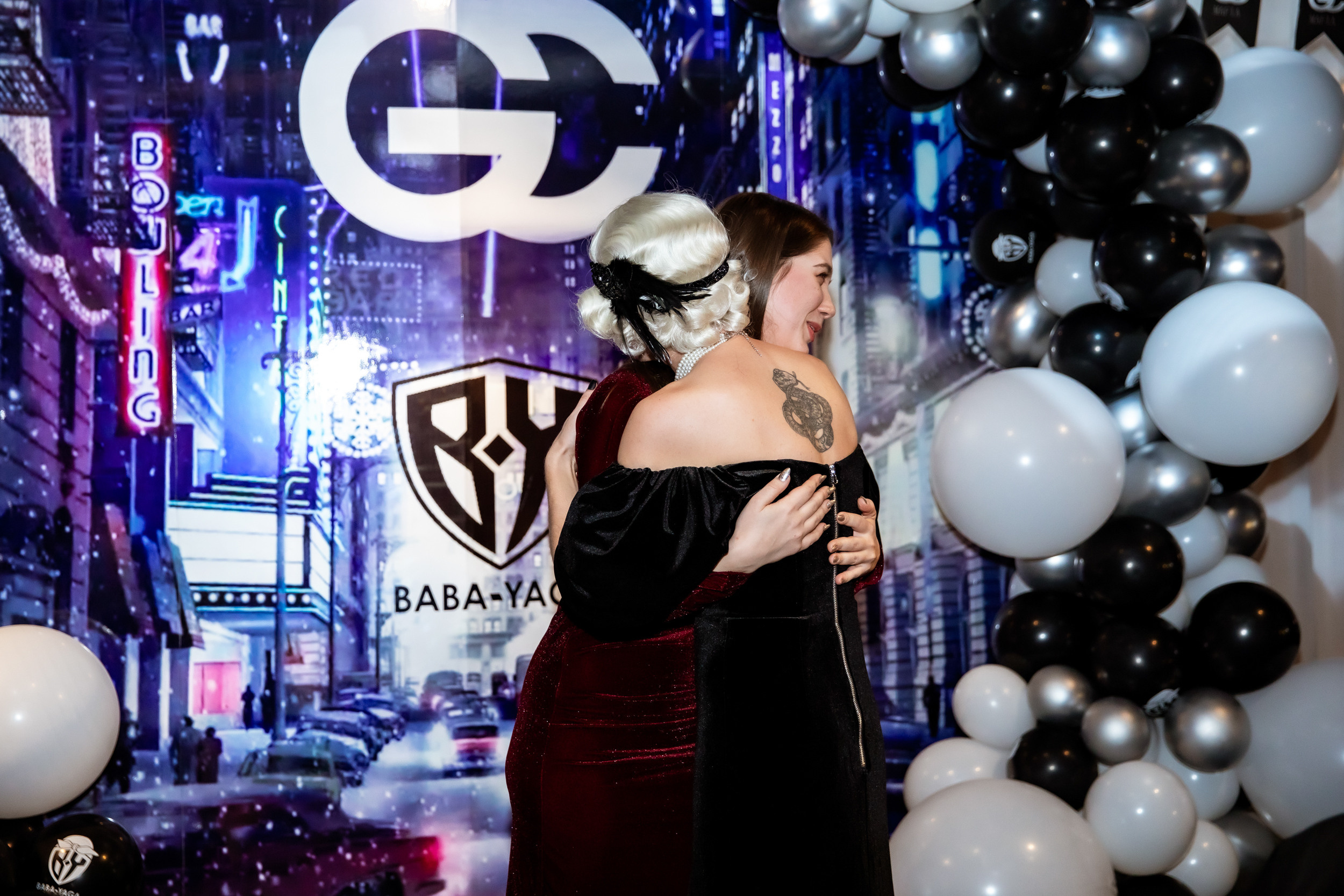 Corporate party in the style of a gangster party. Photographer in Shanghai — Lola Pidluskaya