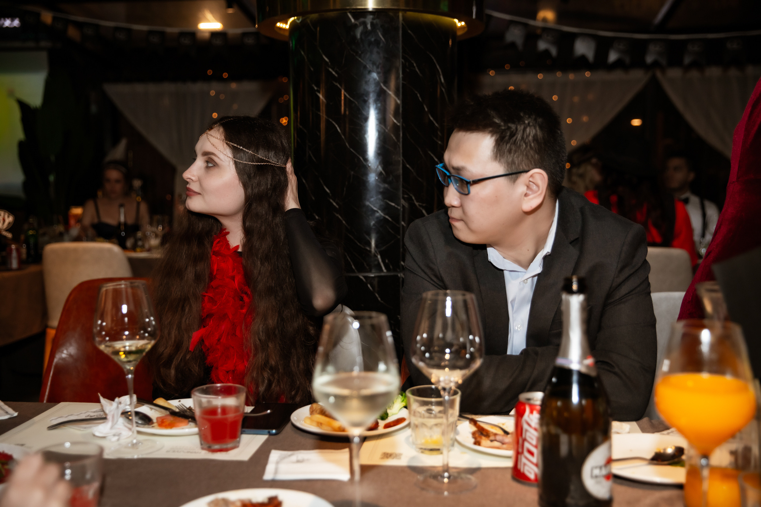 Corporate party in the style of a gangster party. Photographer in Shanghai — Lola Pidluskaya