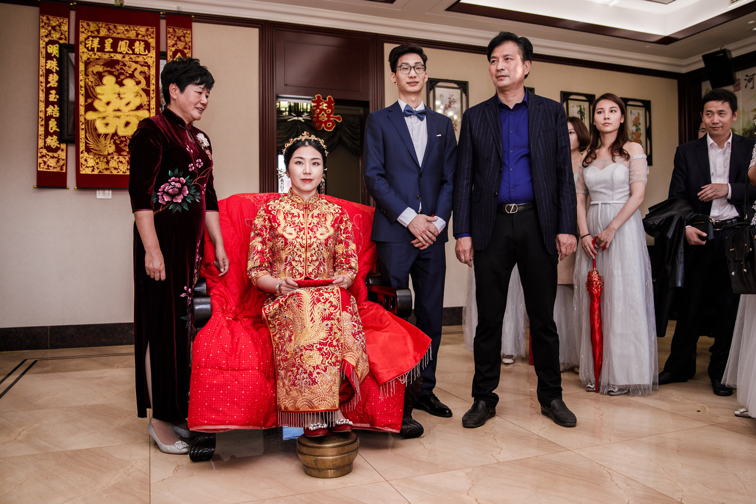Китайская свадьба по традиционным китайским + европейским обычаям. Фотограф в Шанхае — Лола Пидлуская