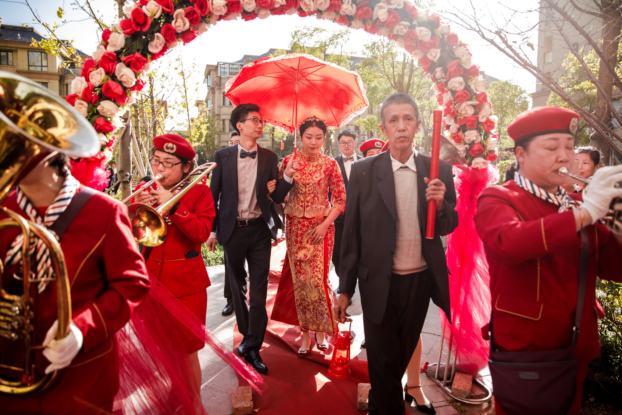 Китайская свадьба по традиционным китайским + европейским обычаям. Фотограф в Шанхае — Лола Пидлуская