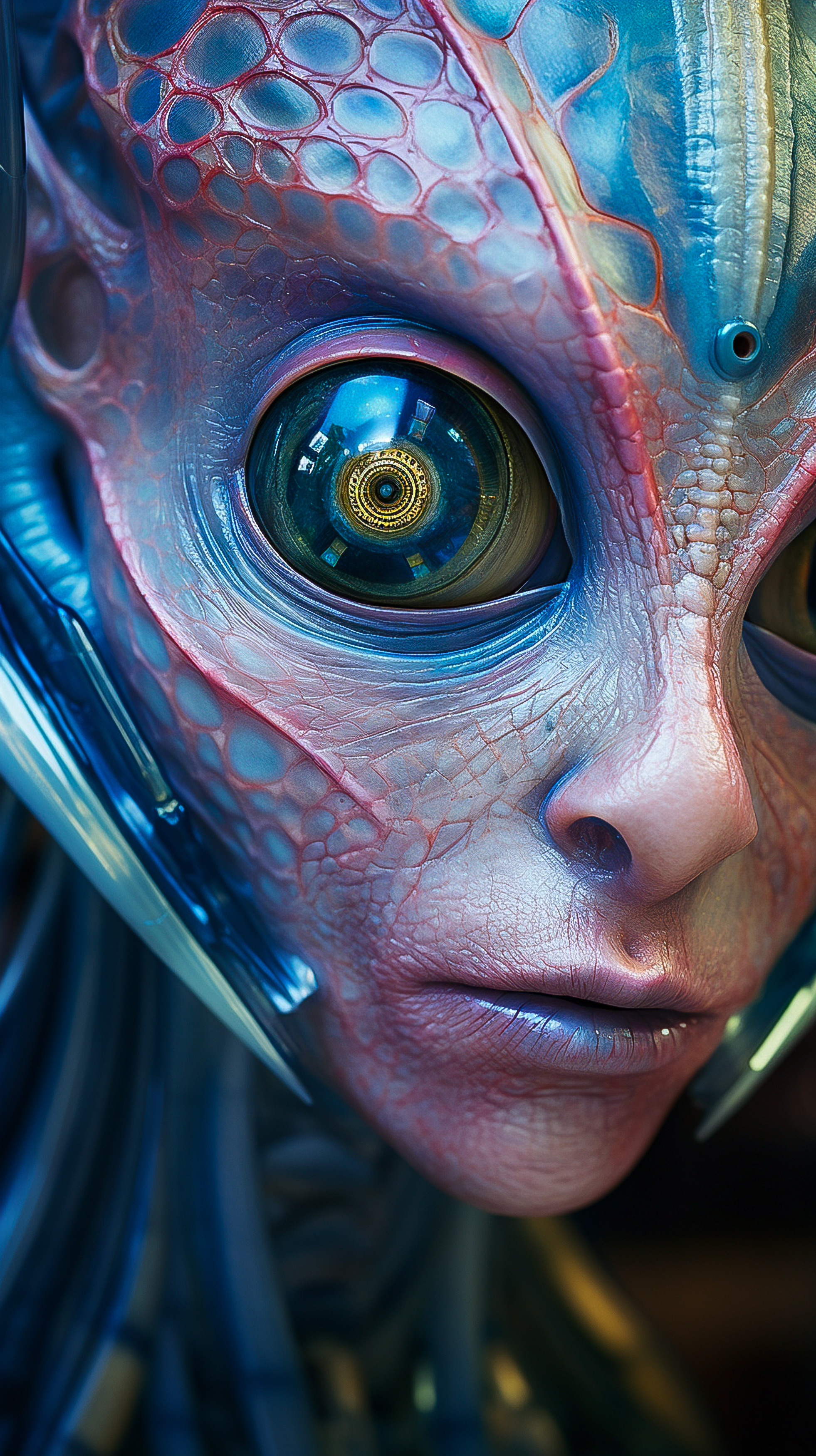 Fantastic portraits of aliens and others. Photographer in Shanghai — Lola Pidluskaya