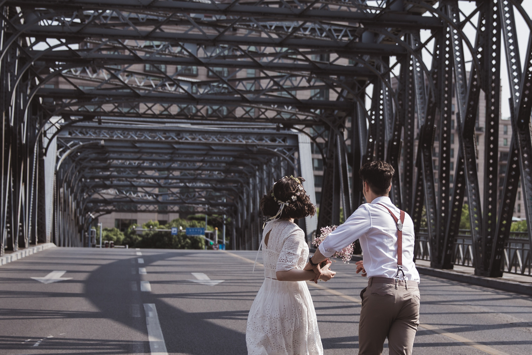 Свадебная фотопрогулка в Шанхае. Фотограф в Шанхае — Лола Пидлуская