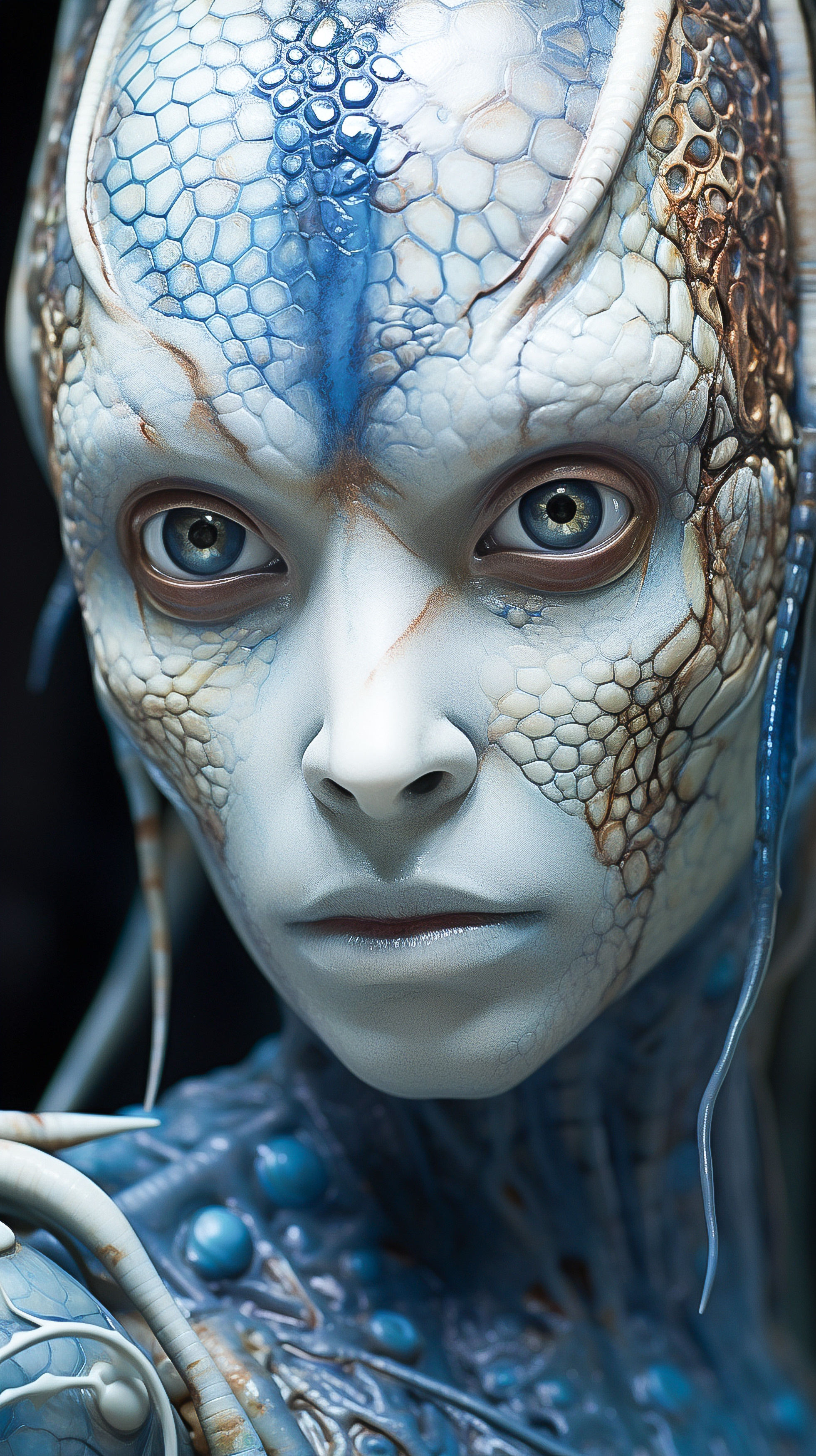 Fantastic portraits of aliens and others. Photographer in Shanghai — Lola Pidluskaya