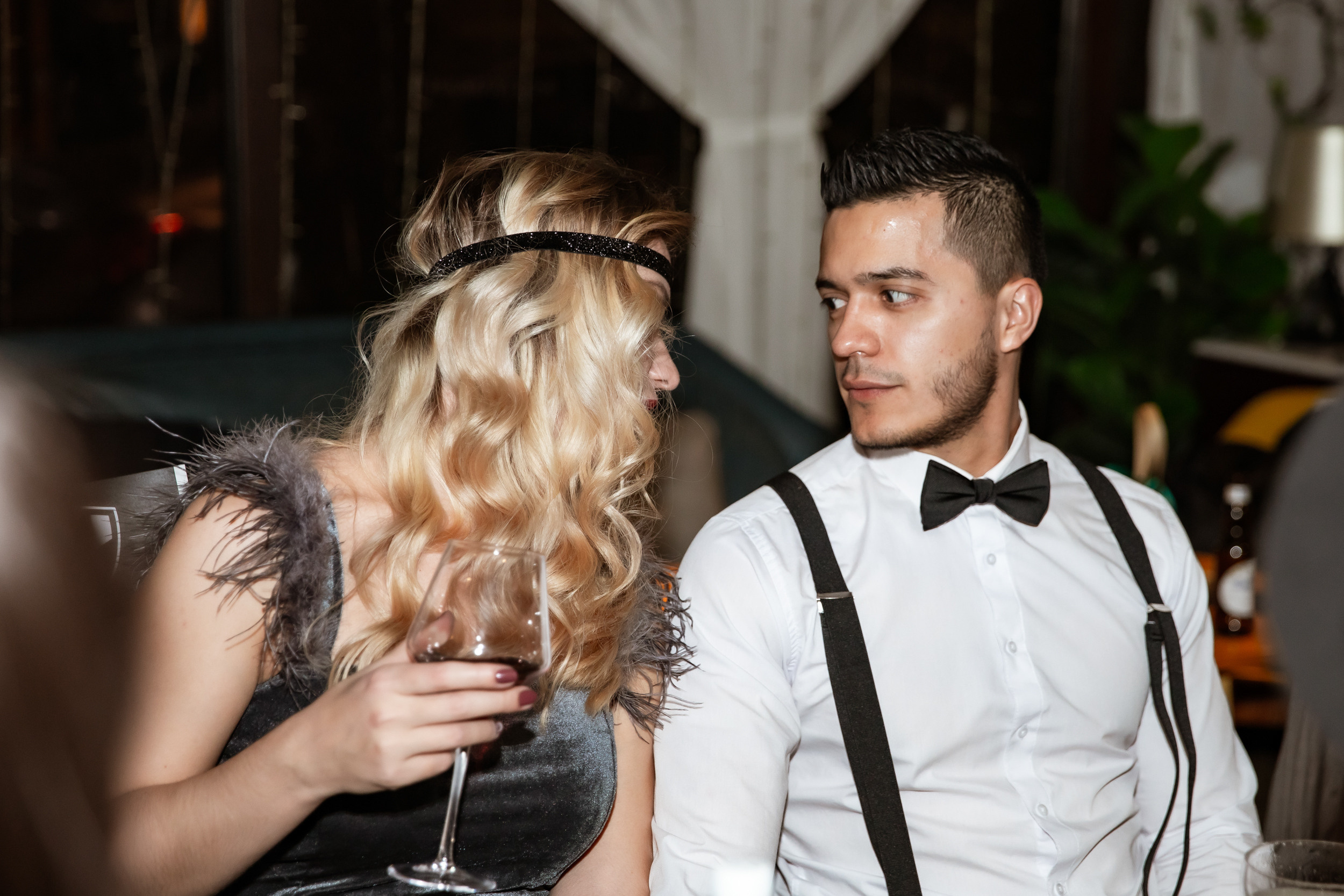 Corporate party in the style of a gangster party. Photographer in Shanghai — Lola Pidluskaya