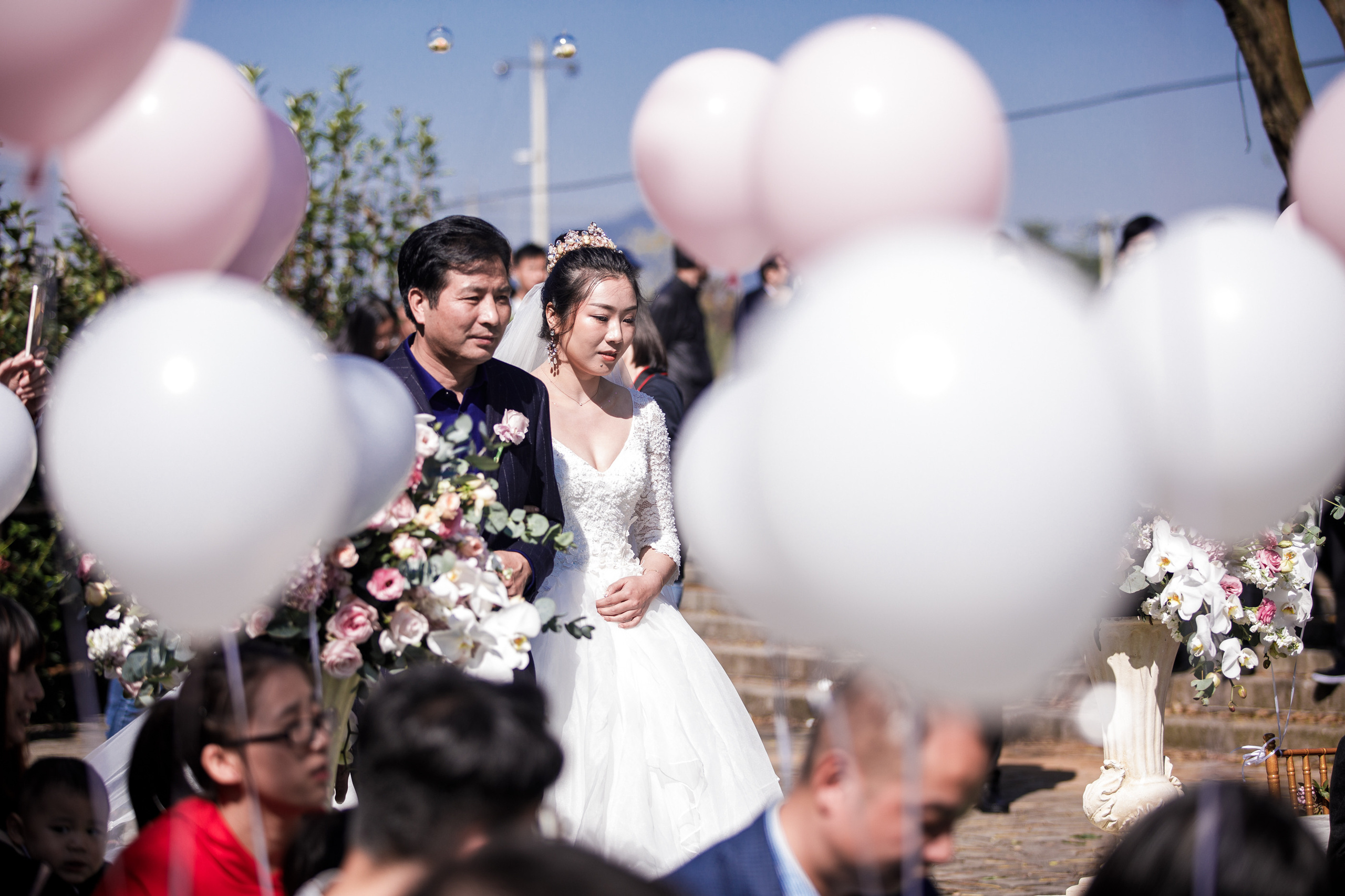 Китайская свадьба по традиционным китайским + европейским обычаям. Фотограф в Шанхае — Лола Пидлуская