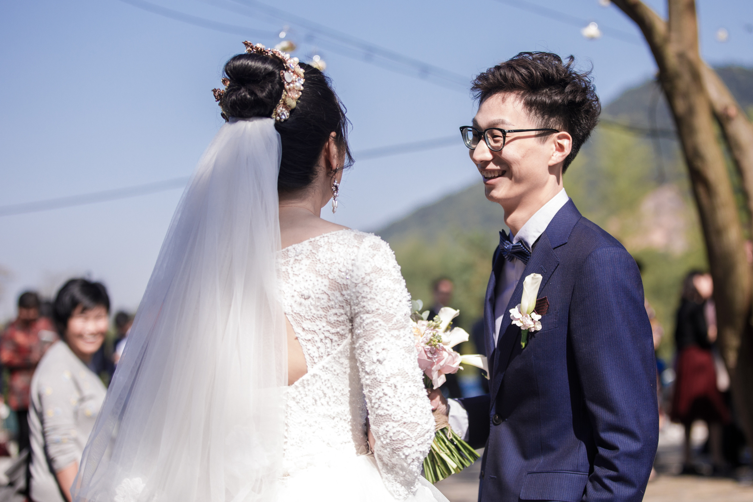 Китайская свадьба по традиционным китайским + европейским обычаям. Фотограф в Шанхае — Лола Пидлуская