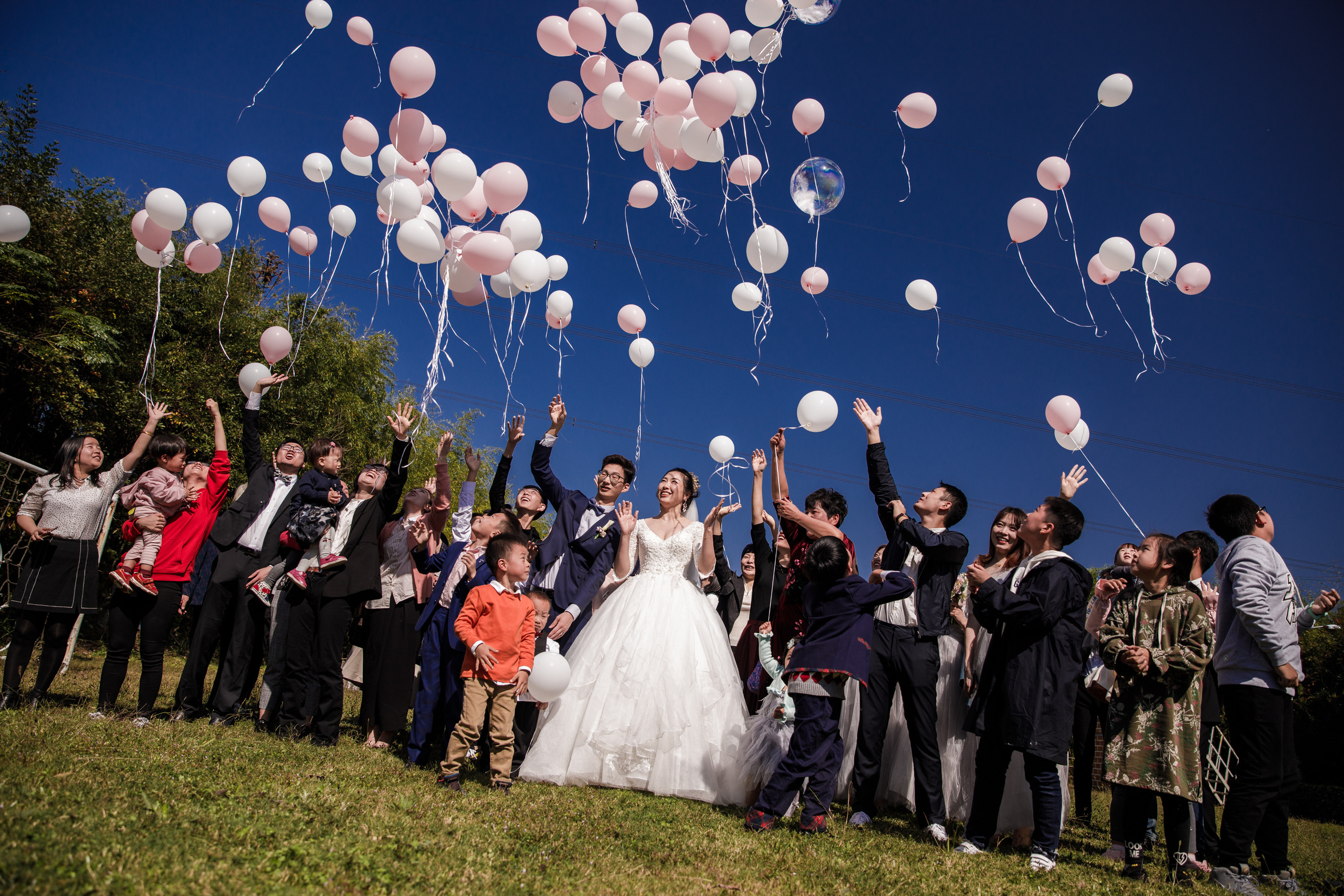 Китайская свадьба по традиционным китайским + европейским обычаям. Фотограф в Шанхае — Лола Пидлуская