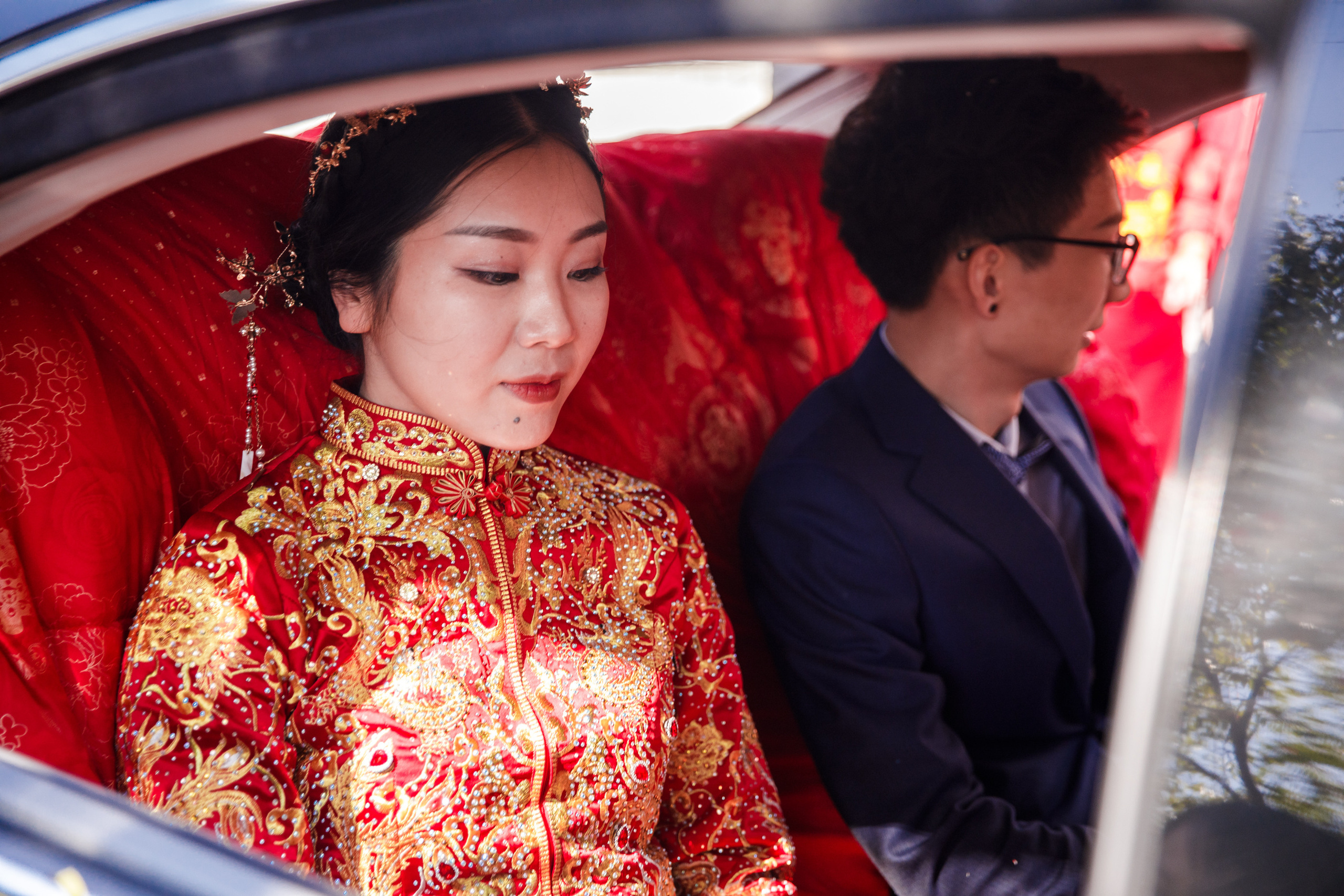 Китайская свадьба по традиционным китайским + европейским обычаям. Фотограф в Шанхае — Лола Пидлуская