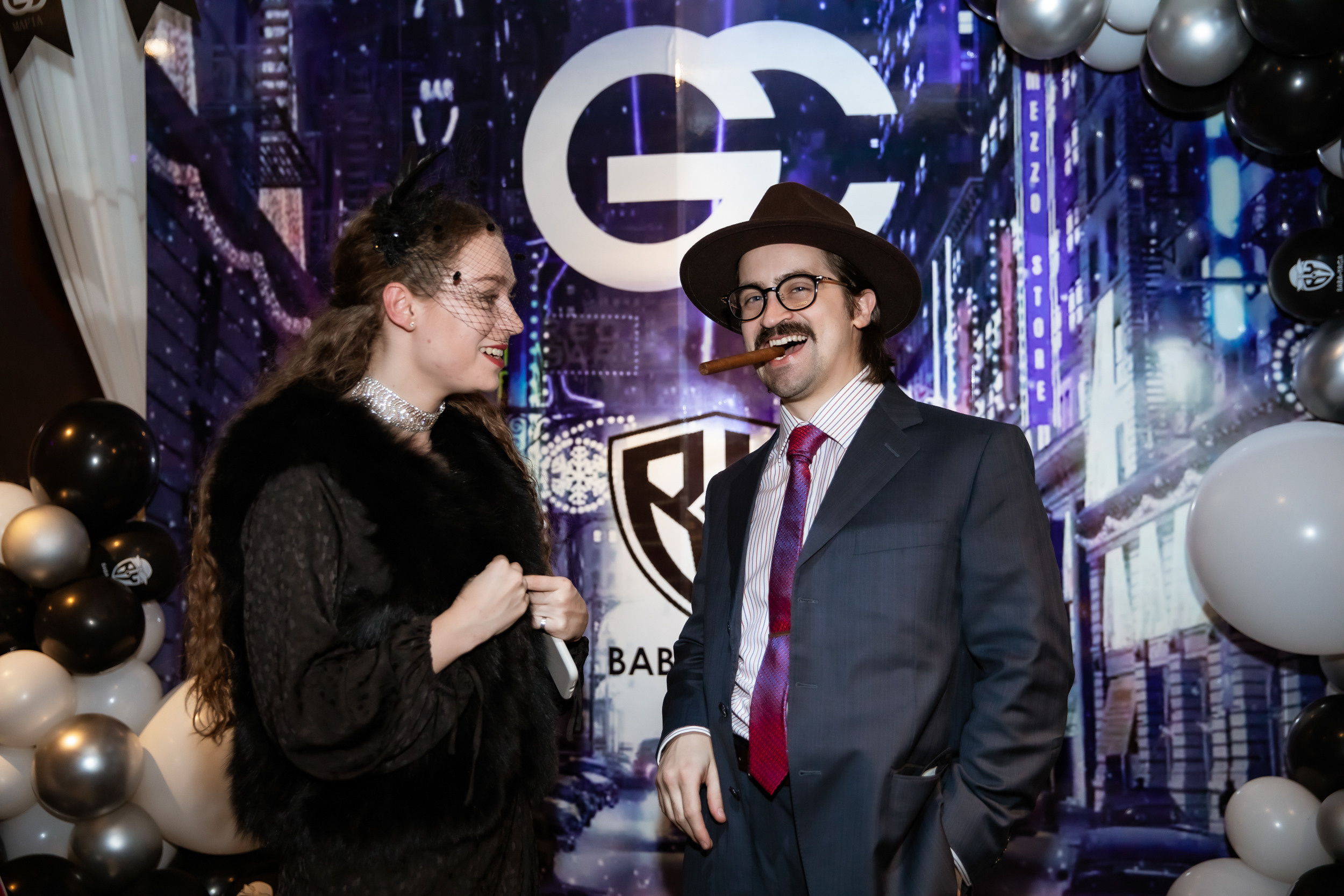 Corporate party in the style of a gangster party. Photographer in Shanghai — Lola Pidluskaya