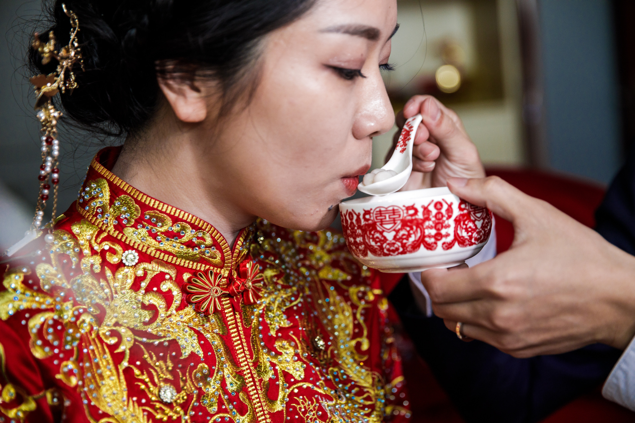 Китайская свадьба по традиционным китайским + европейским обычаям. Фотограф в Шанхае — Лола Пидлуская