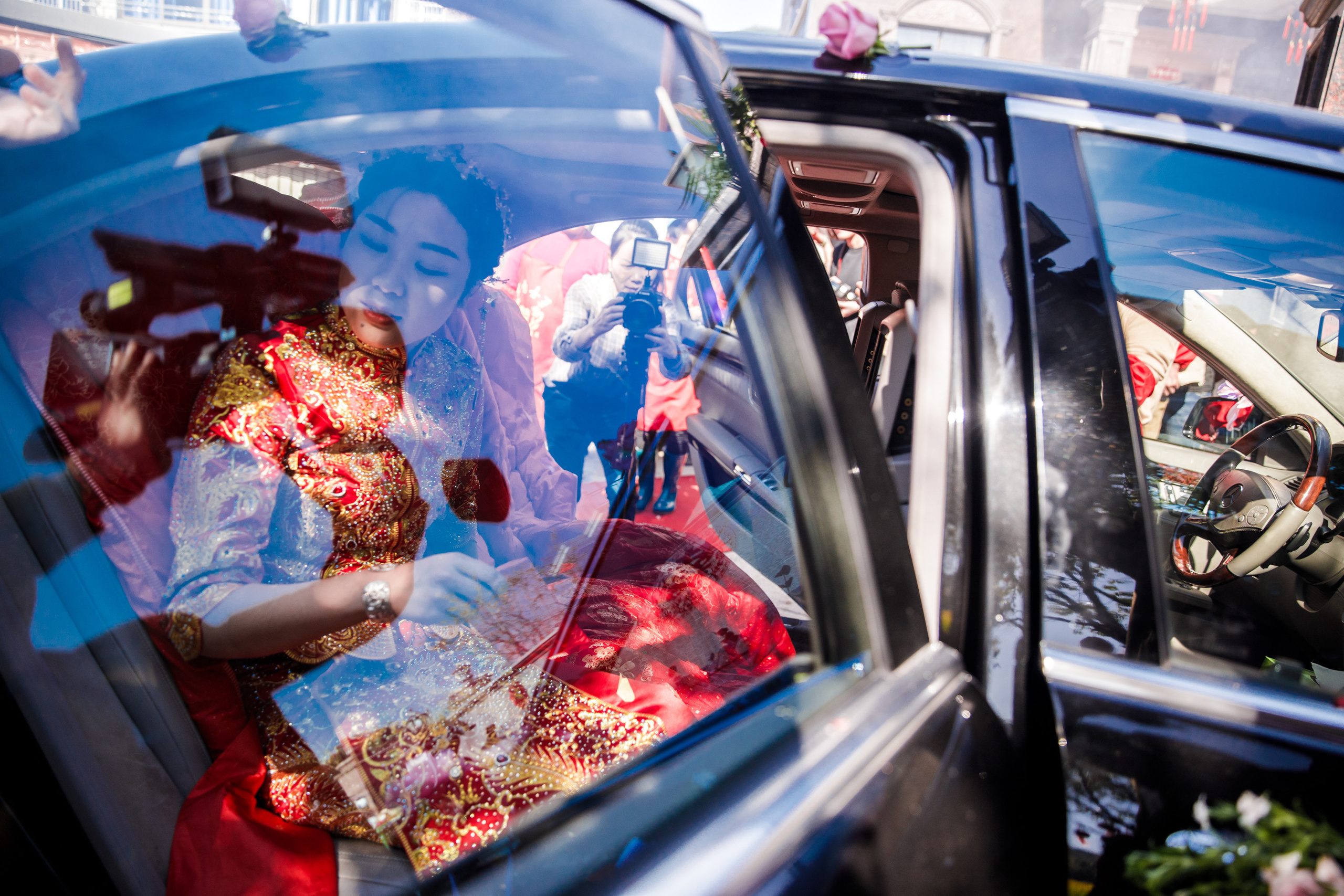 Китайская свадьба по традиционным китайским + европейским обычаям. Фотограф в Шанхае — Лола Пидлуская