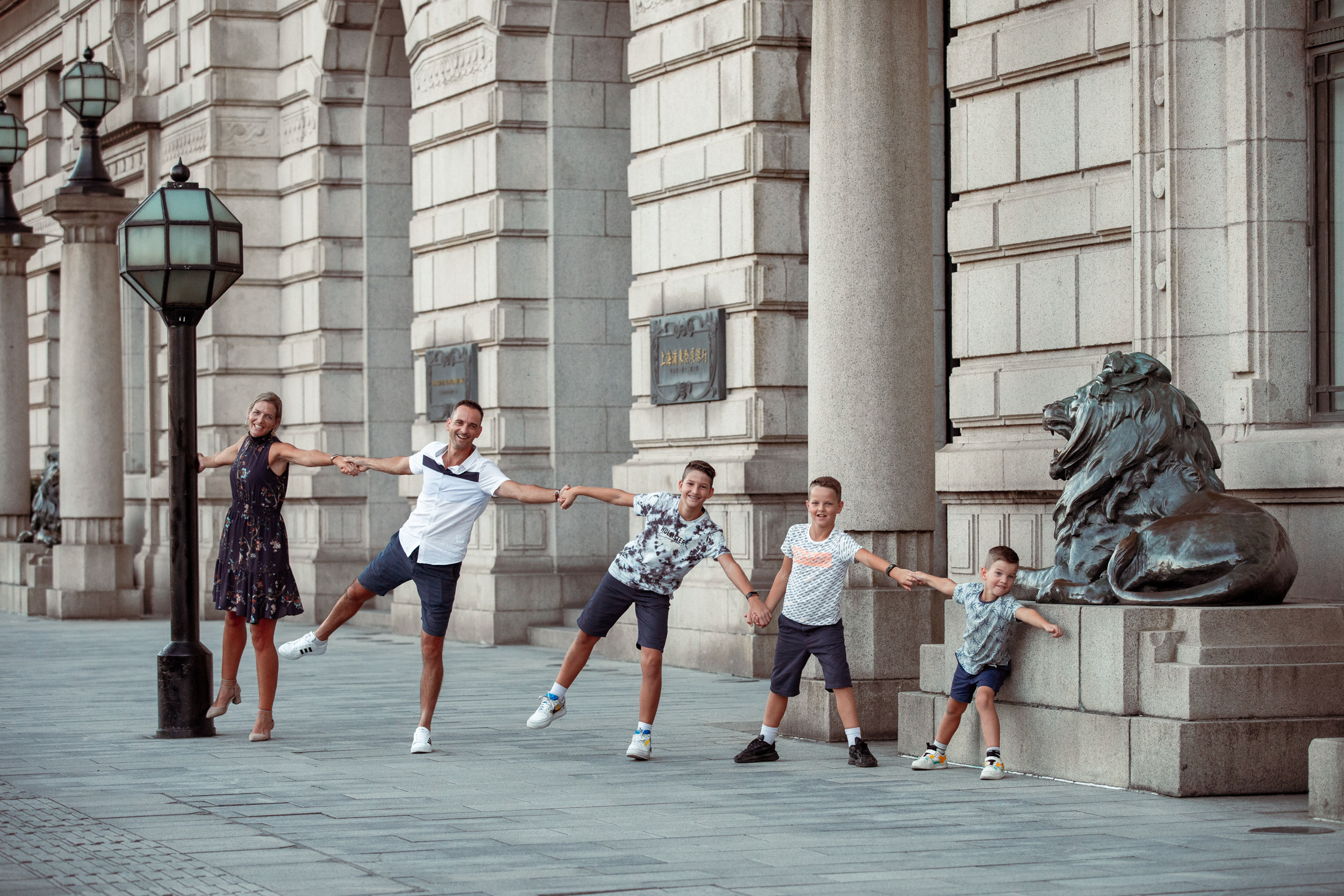 Семейная фотопрогулка, 2 часа — 2 локации. Фотограф в Шанхае — Лола Пидлуская