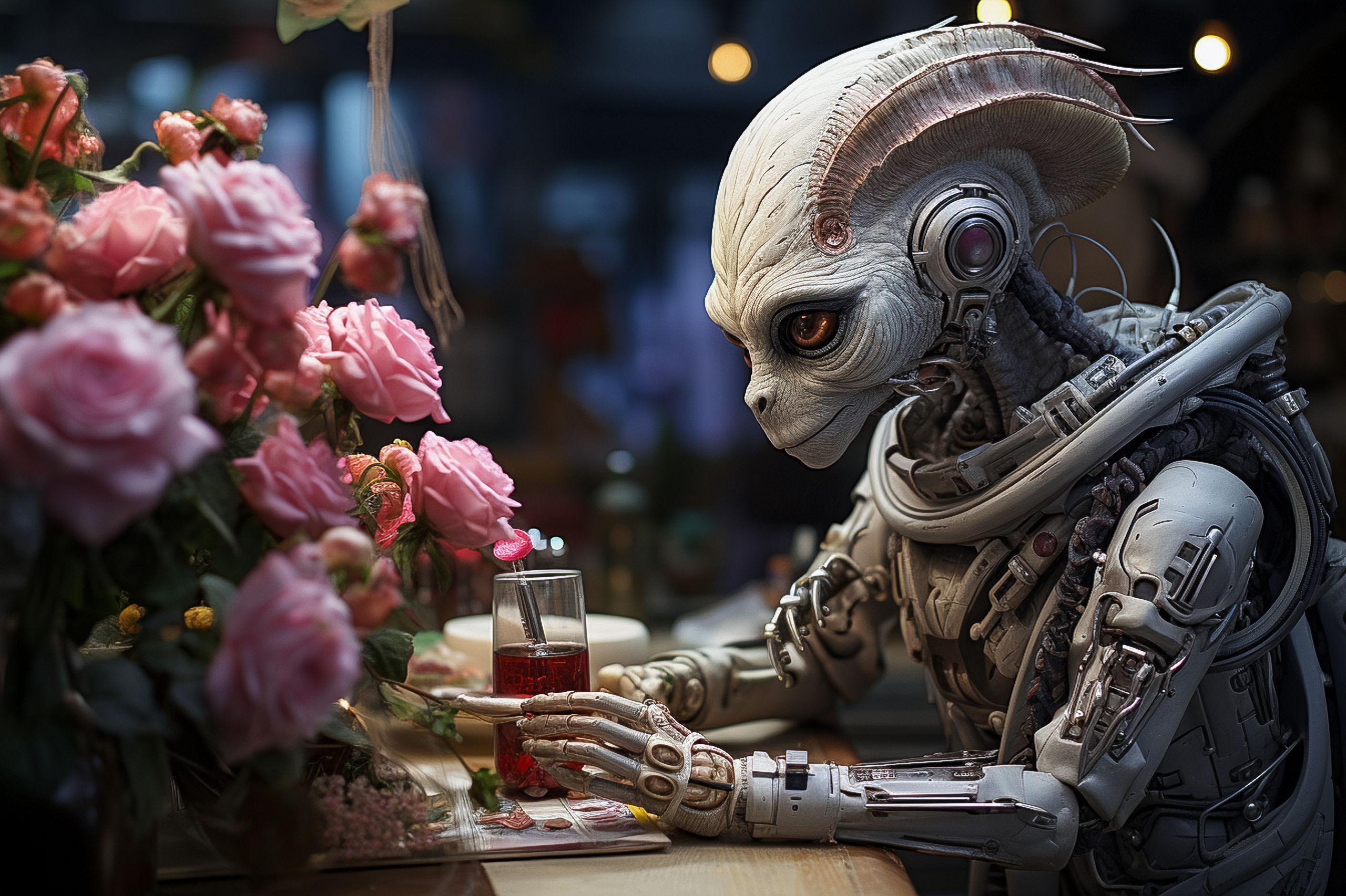 Fantastic portraits of aliens and others. Photographer in Shanghai — Lola Pidluskaya