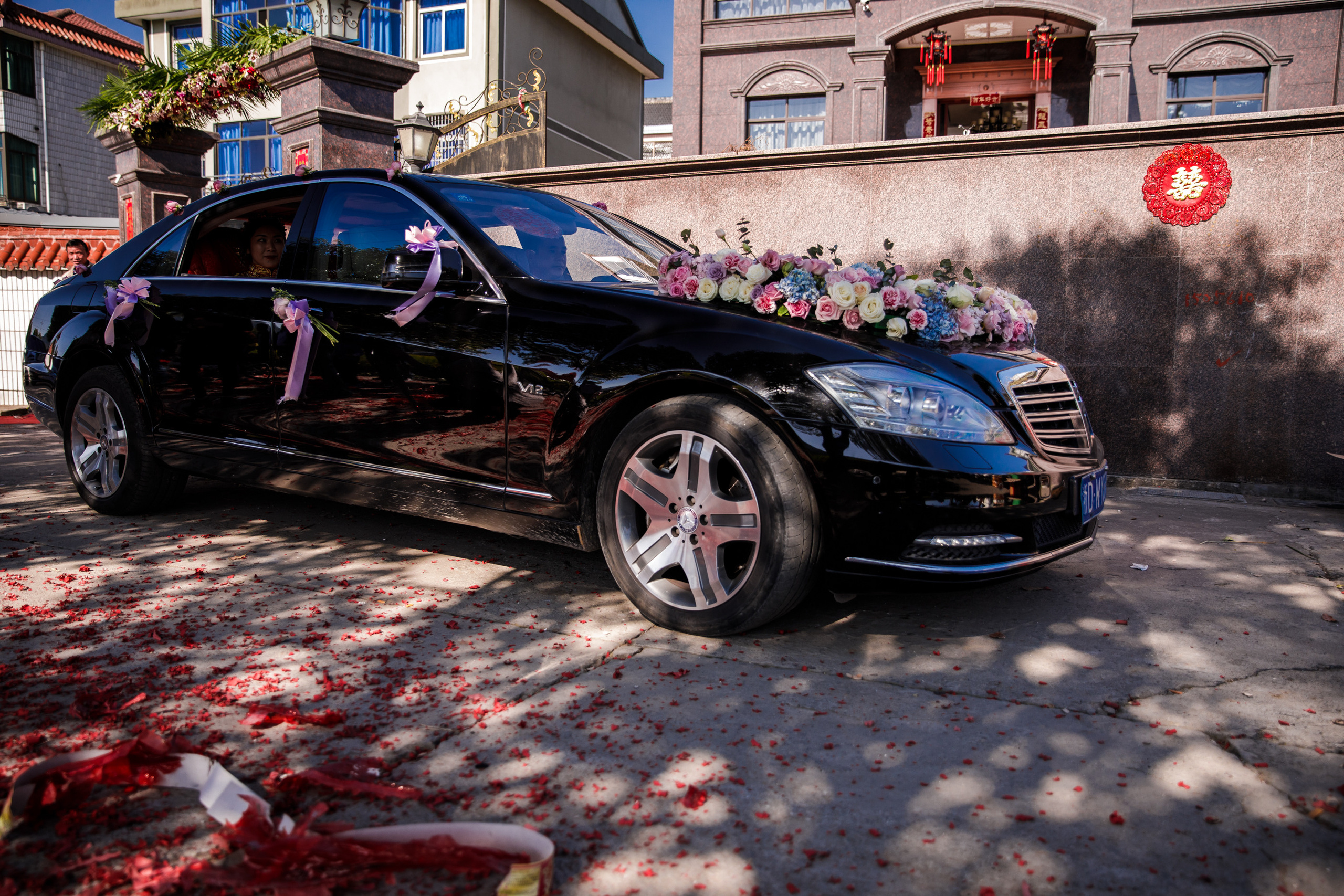 Китайская свадьба по традиционным китайским + европейским обычаям. Фотограф в Шанхае — Лола Пидлуская