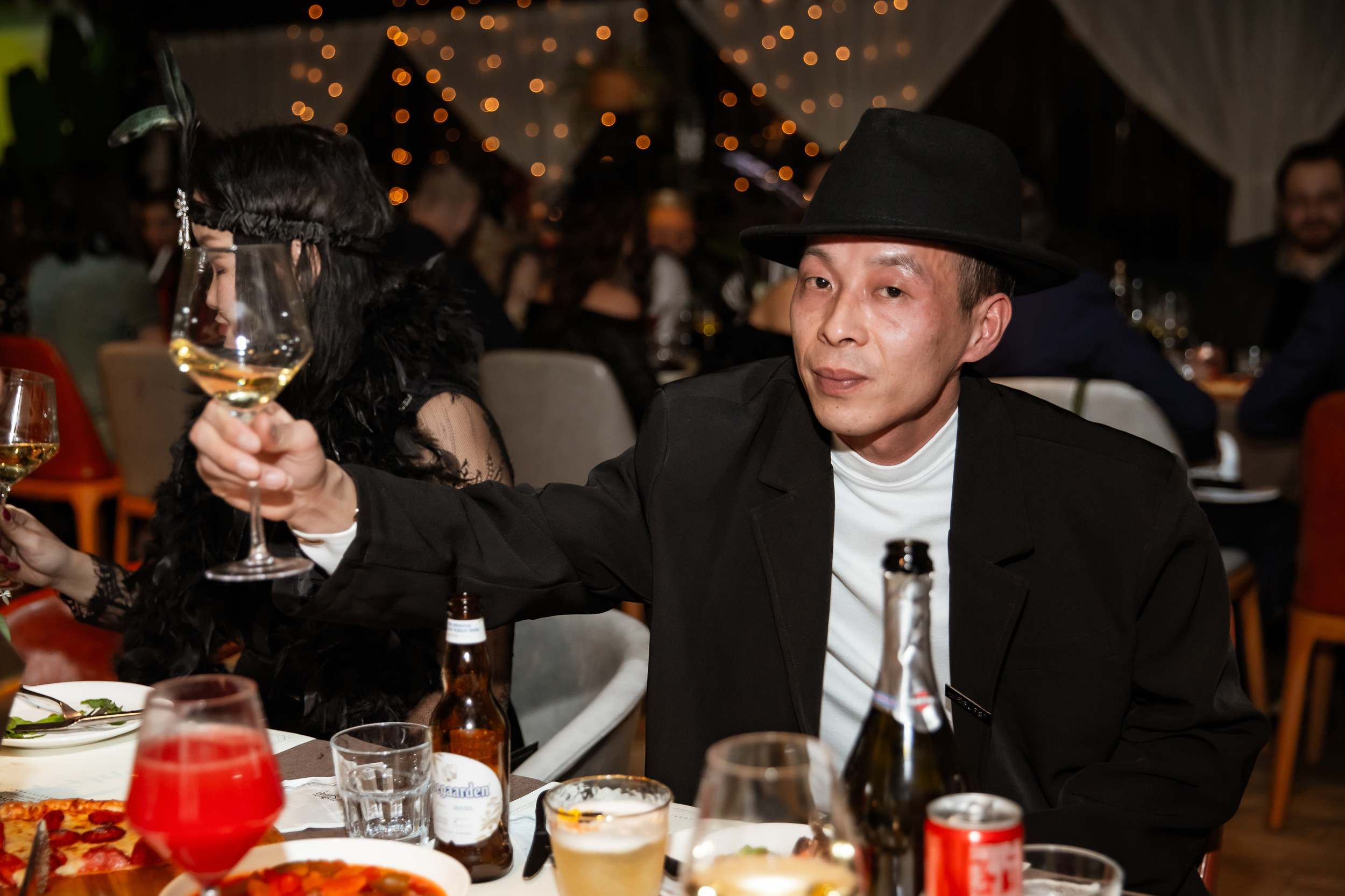 Corporate party in the style of a gangster party. Photographer in Shanghai — Lola Pidluskaya