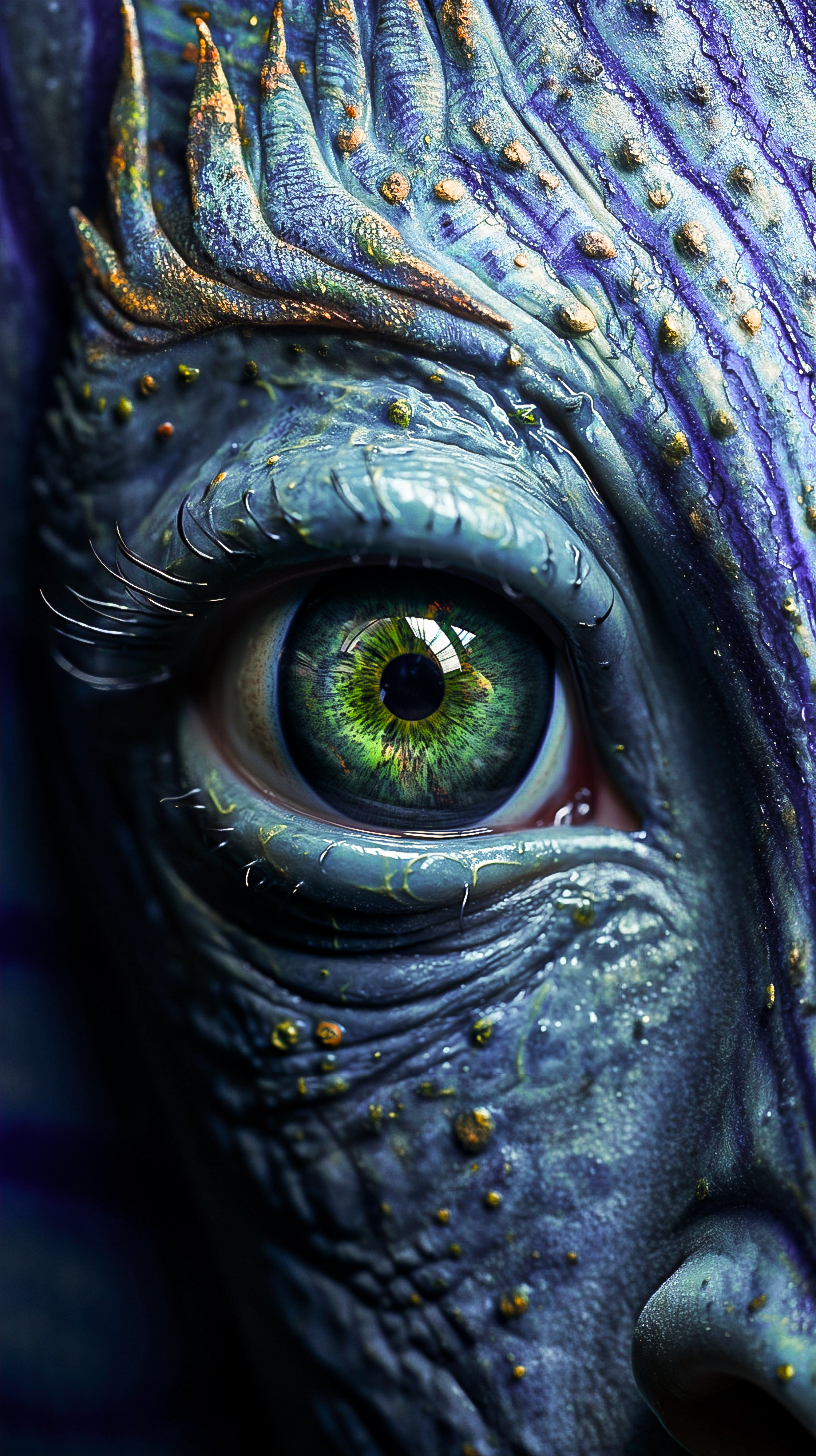 Fantastic portraits of aliens and others. Photographer in Shanghai — Lola Pidluskaya