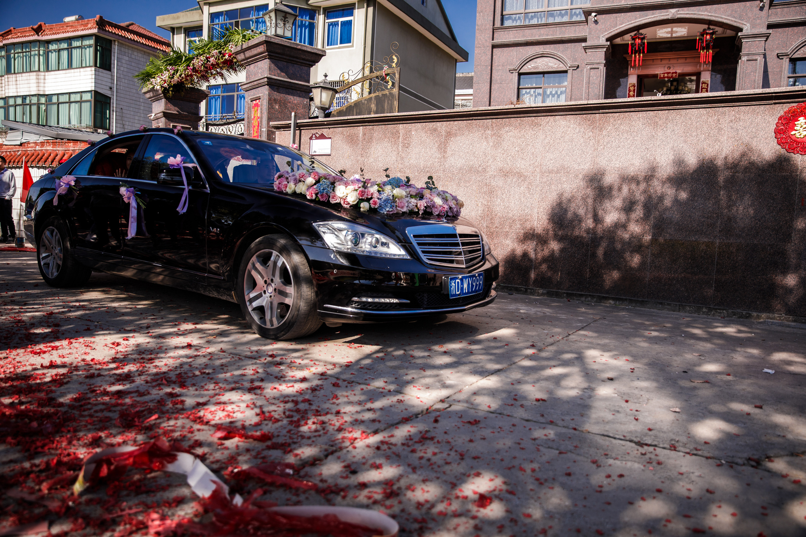 Китайская свадьба по традиционным китайским + европейским обычаям. Фотограф в Шанхае — Лола Пидлуская