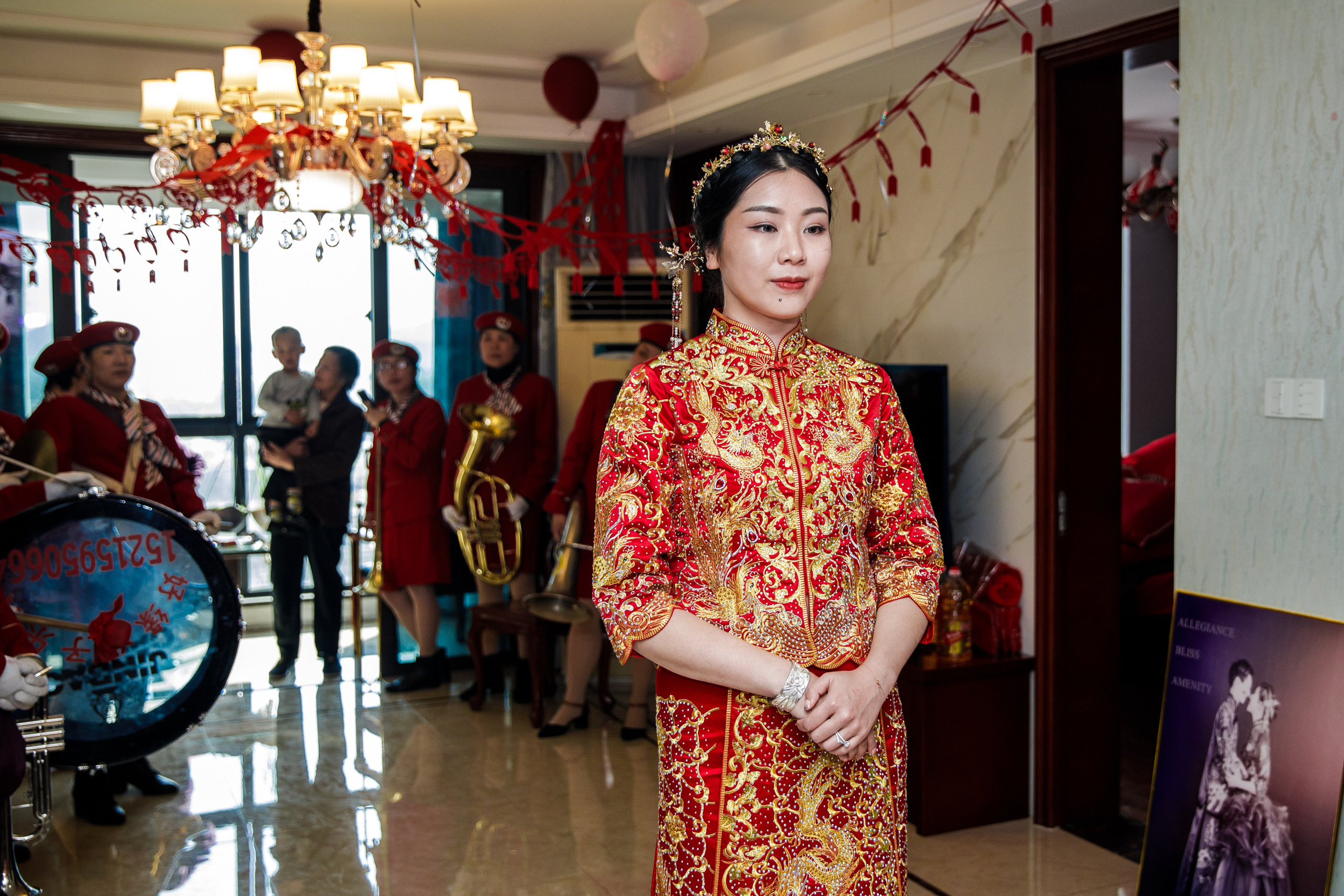 Китайская свадьба по традиционным китайским + европейским обычаям. Фотограф в Шанхае — Лола Пидлуская