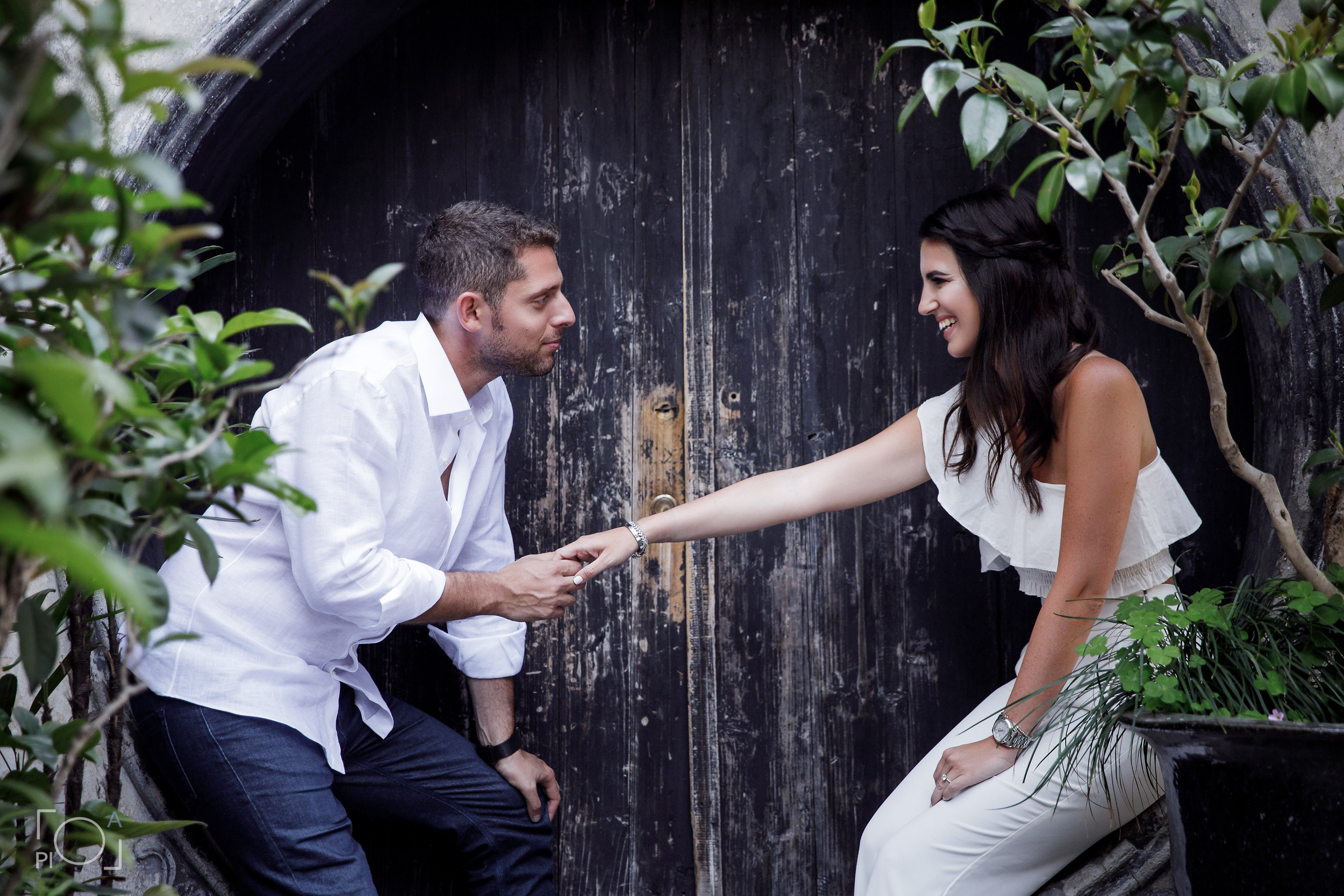 Романтическая прогулка: Фотосессия Бен и Лиор в двух знаковых местах Ш. Фотограф в Шанхае — Лола Пидлуская