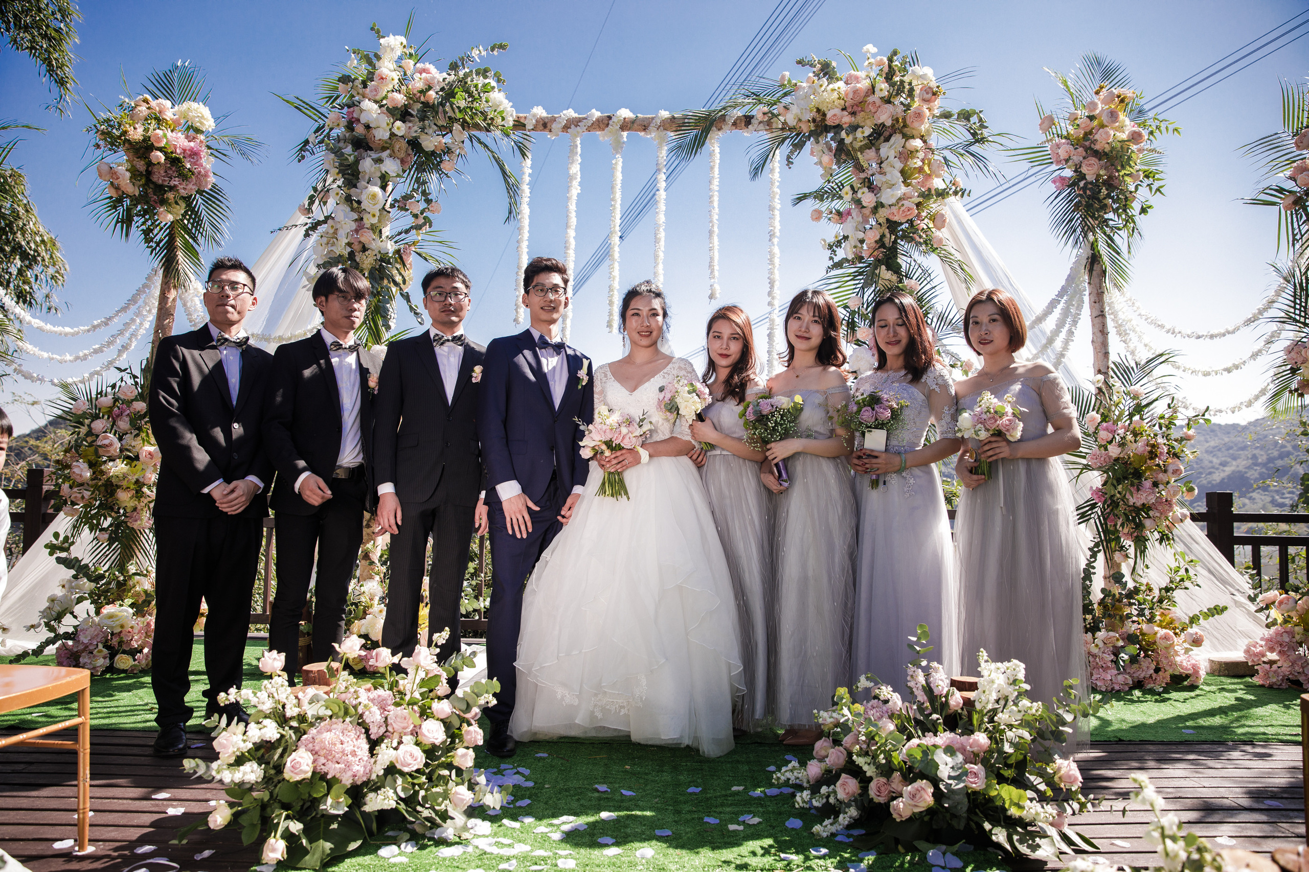 Китайская свадьба по традиционным китайским + европейским обычаям. Фотограф в Шанхае — Лола Пидлуская